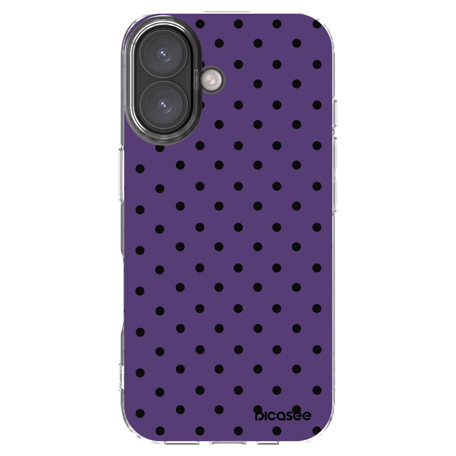Picasee husă transparentă din silicon pentru Apple iPhone 16 - Flickers 2