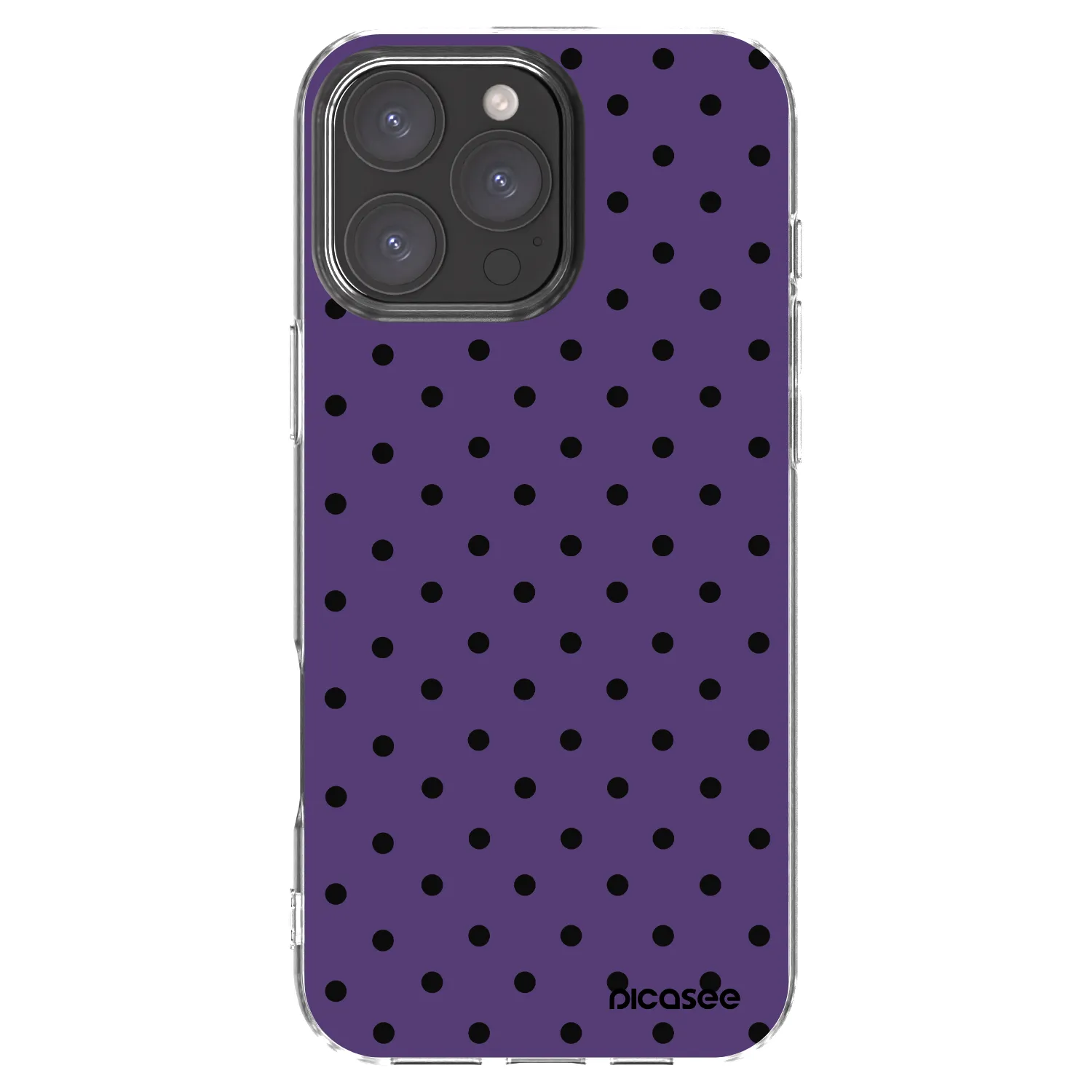 Picasee husă transparentă din silicon pentru Apple iPhone 16 Pro Max - Flickers 2