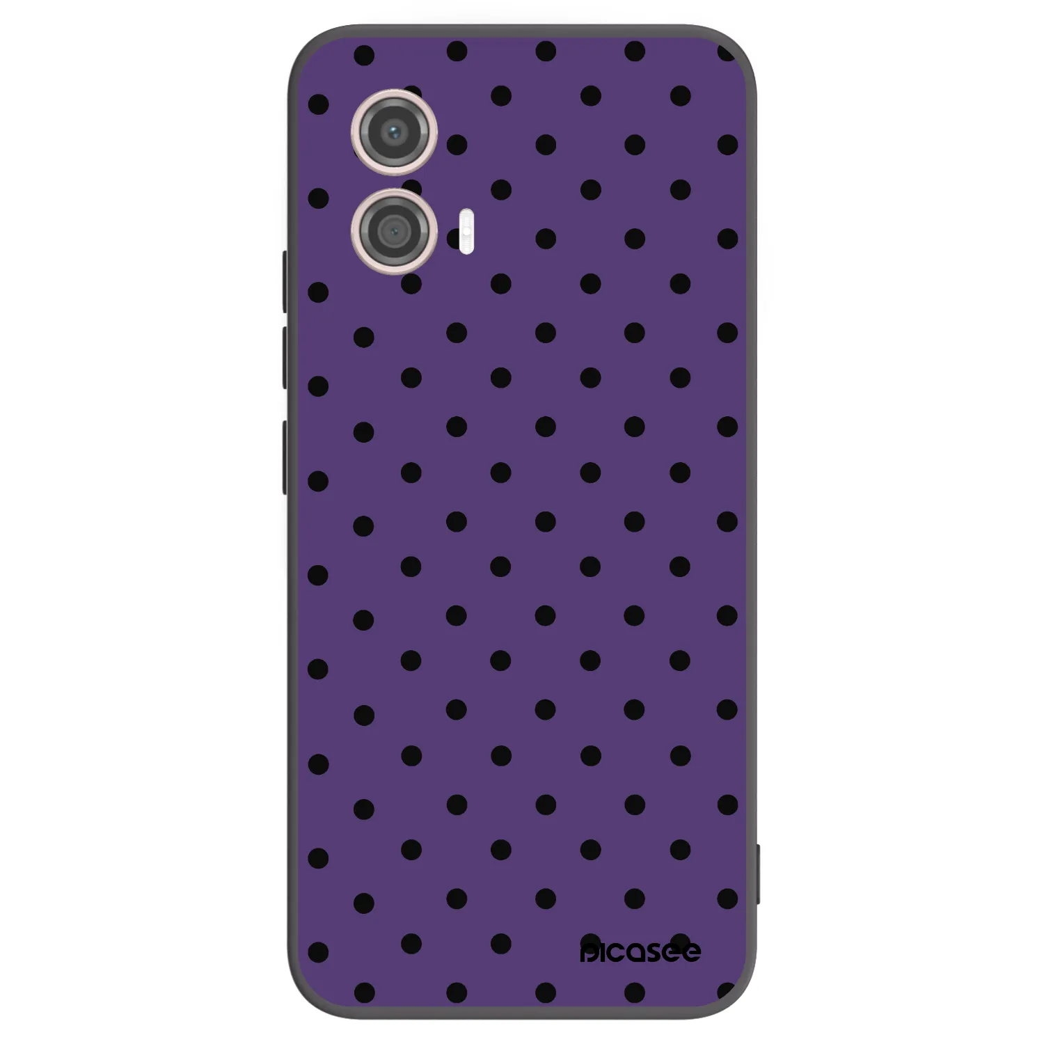 Picasee husă neagră din silicon pentru Motorola Moto G53 5G - Flickers 2