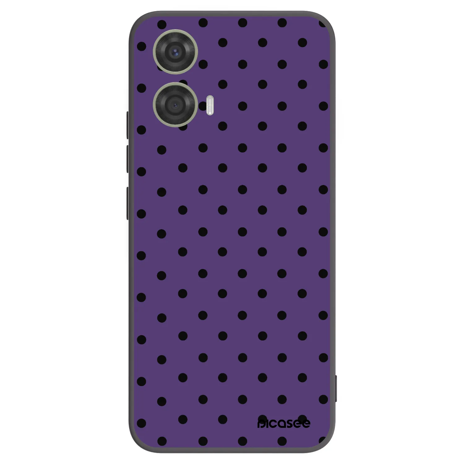 Picasee husă neagră din silicon pentru Motorola Moto G24 - Flickers 2