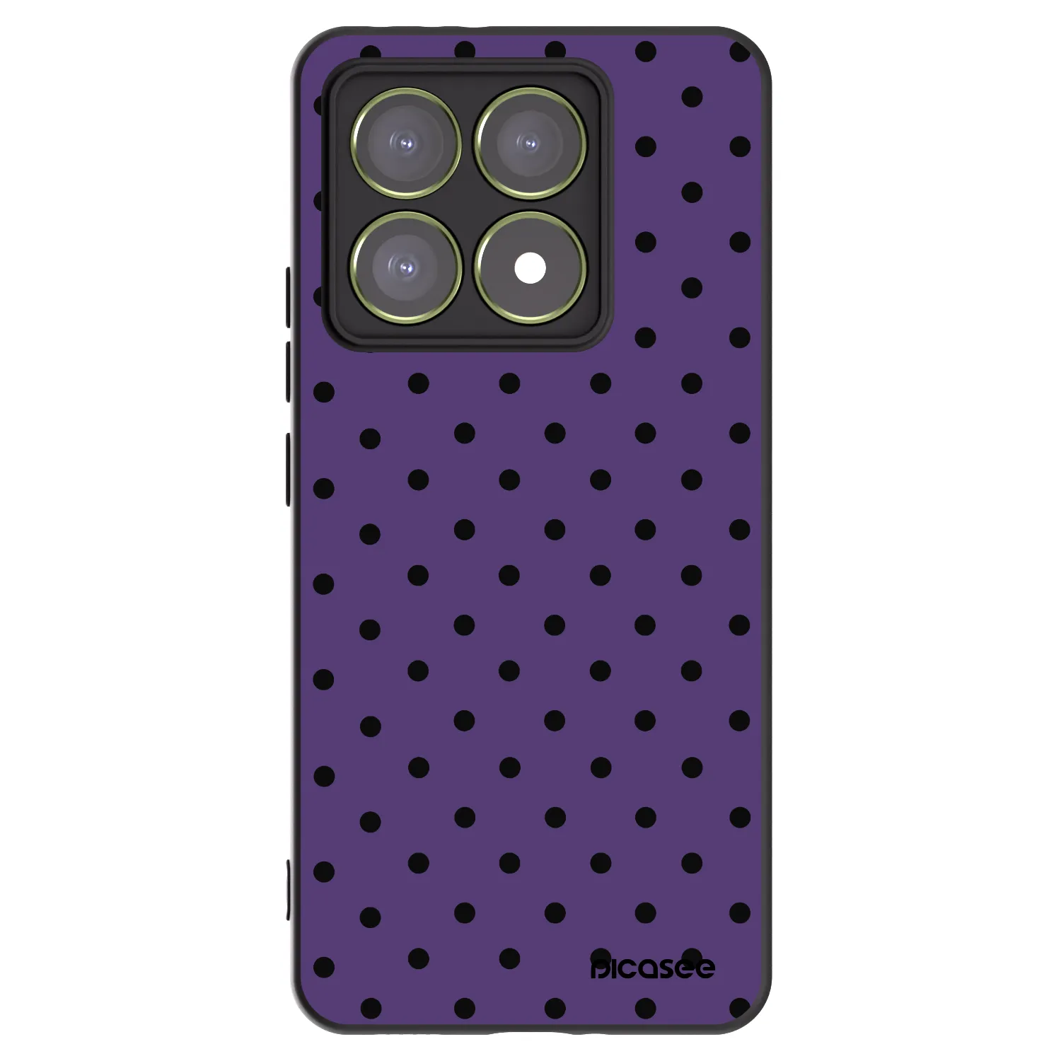 Picasee husă neagră din silicon pentru Xiaomi 14T - Flickers 2