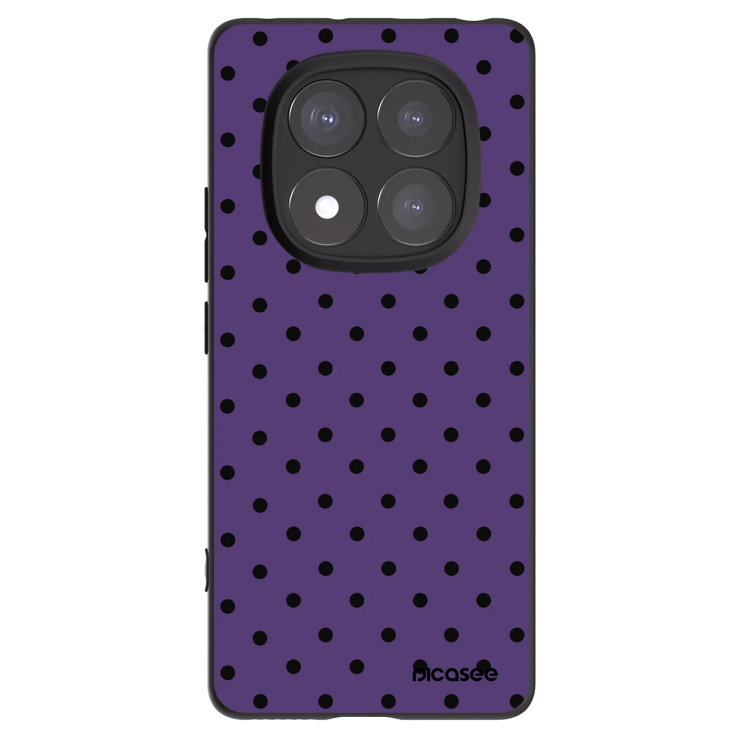 Picasee husă neagră din silicon pentru Xiaomi Redmi Note 14 Pro+ 5G - Flickers 2