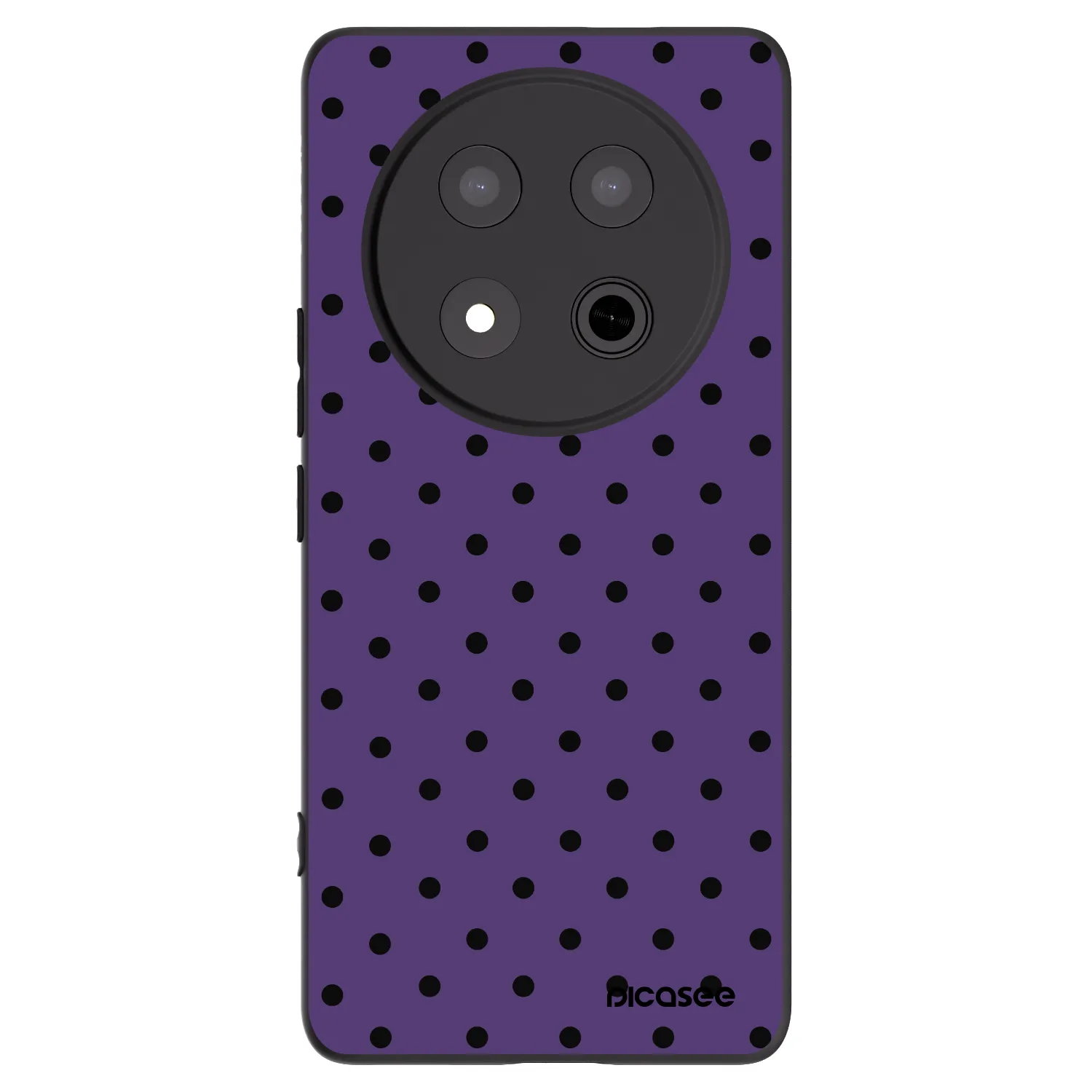 Picasee husă neagră din silicon pentru Honor Magic7 Lite 5G - Flickers 2