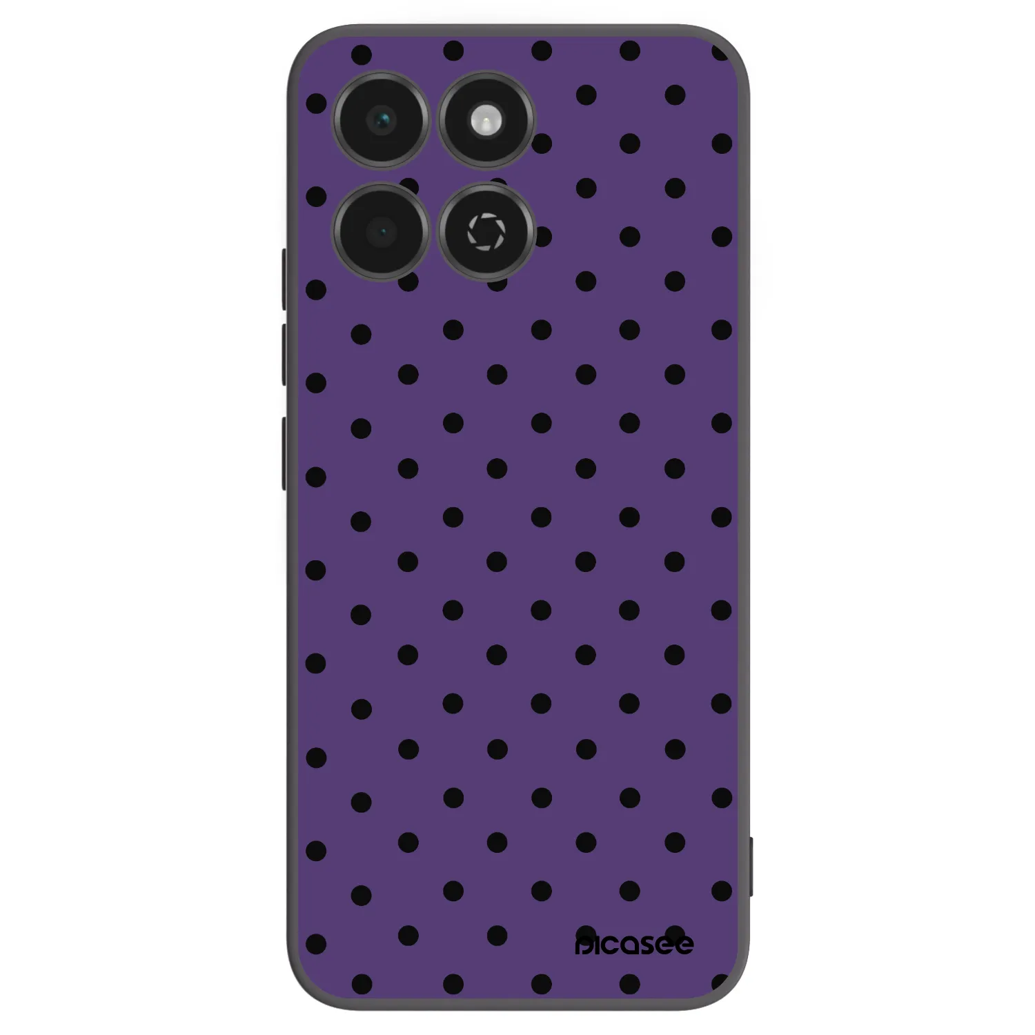 Picasee husă neagră din silicon pentru Honor 200 Smart 5G - Flickers 2
