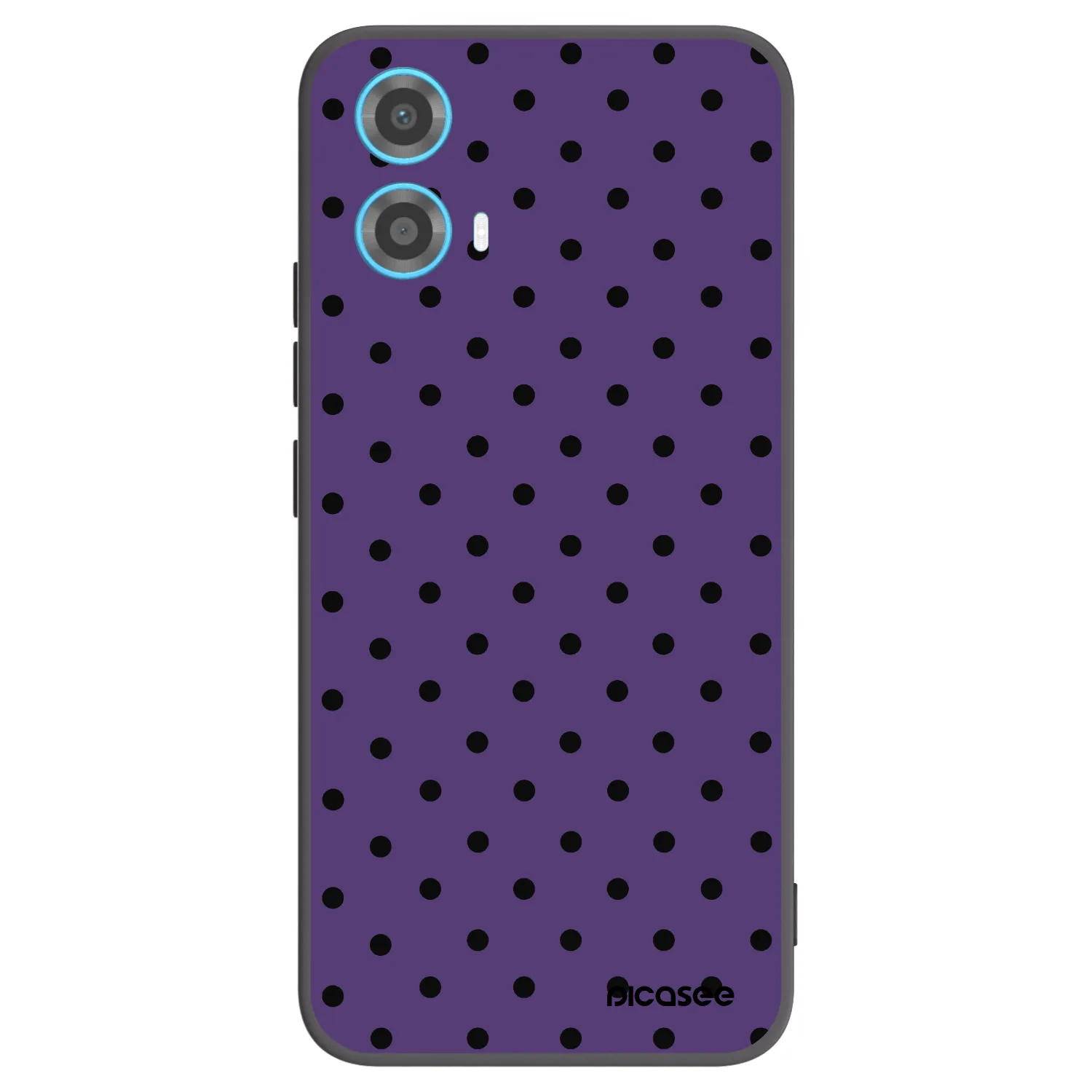 Picasee husă neagră din silicon pentru Motorola Moto G34 5G - Flickers 2