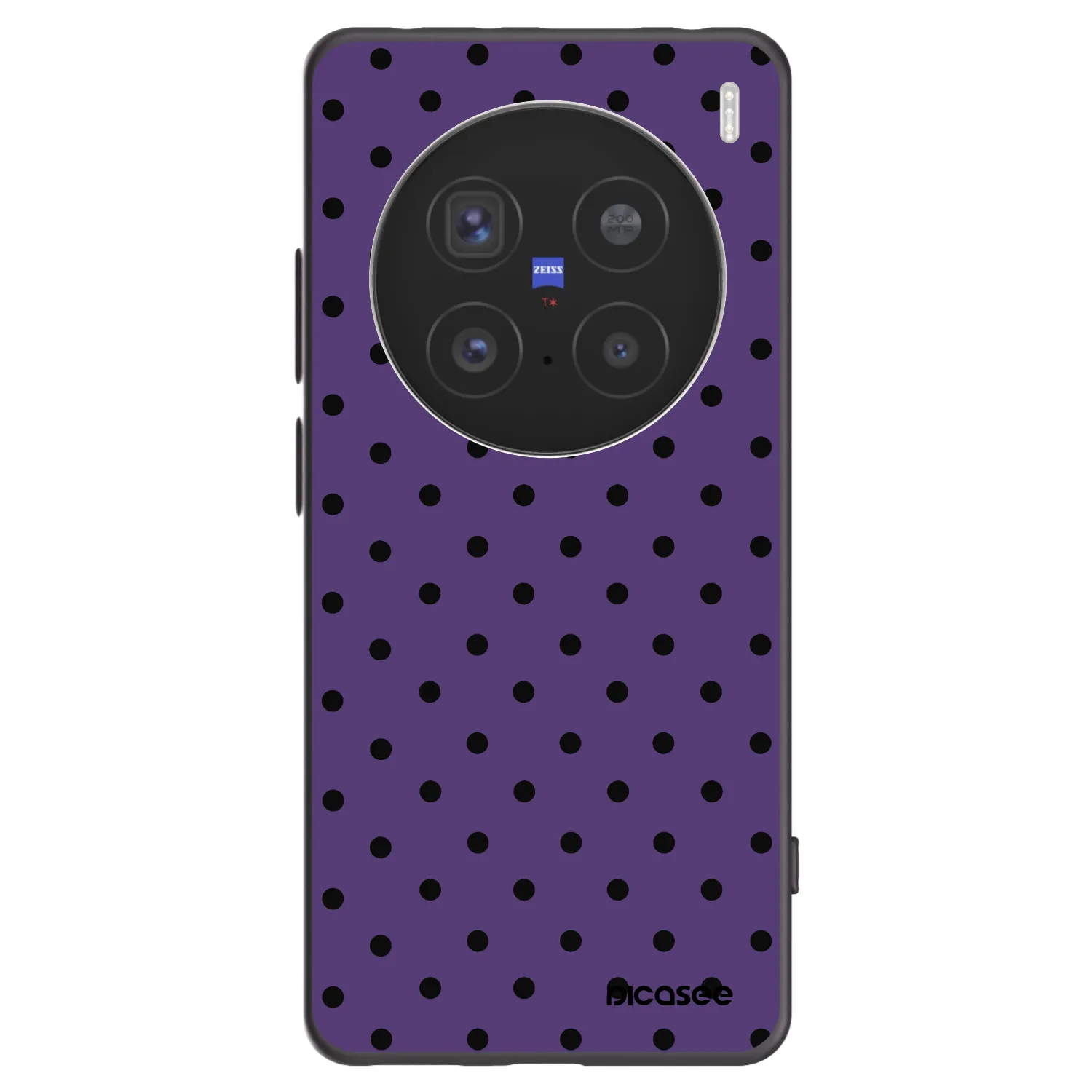 Picasee husă neagră din silicon pentru Vivo X200 Pro - Flickers 2