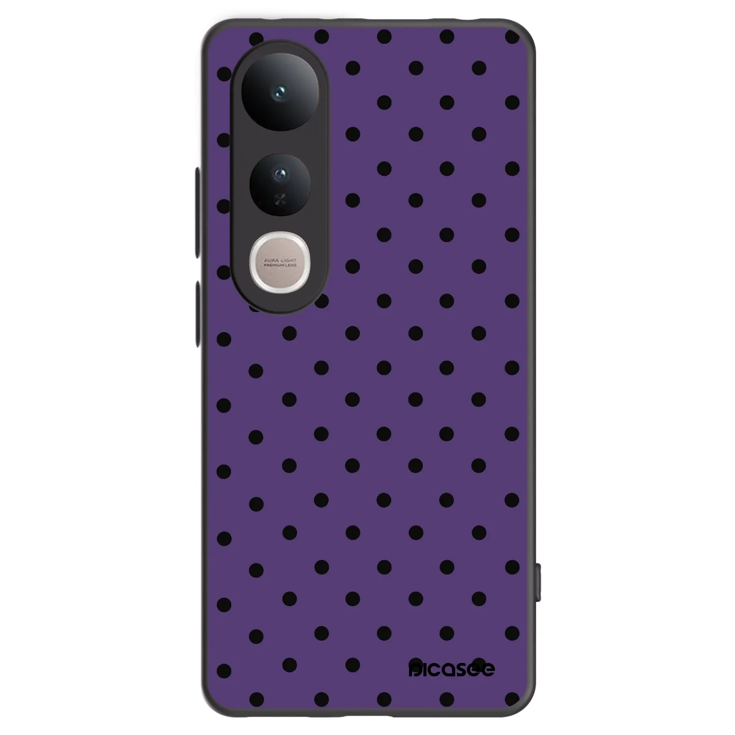 Picasee husă neagră din silicon pentru Vivo V50 Lite 5G - Flickers 2