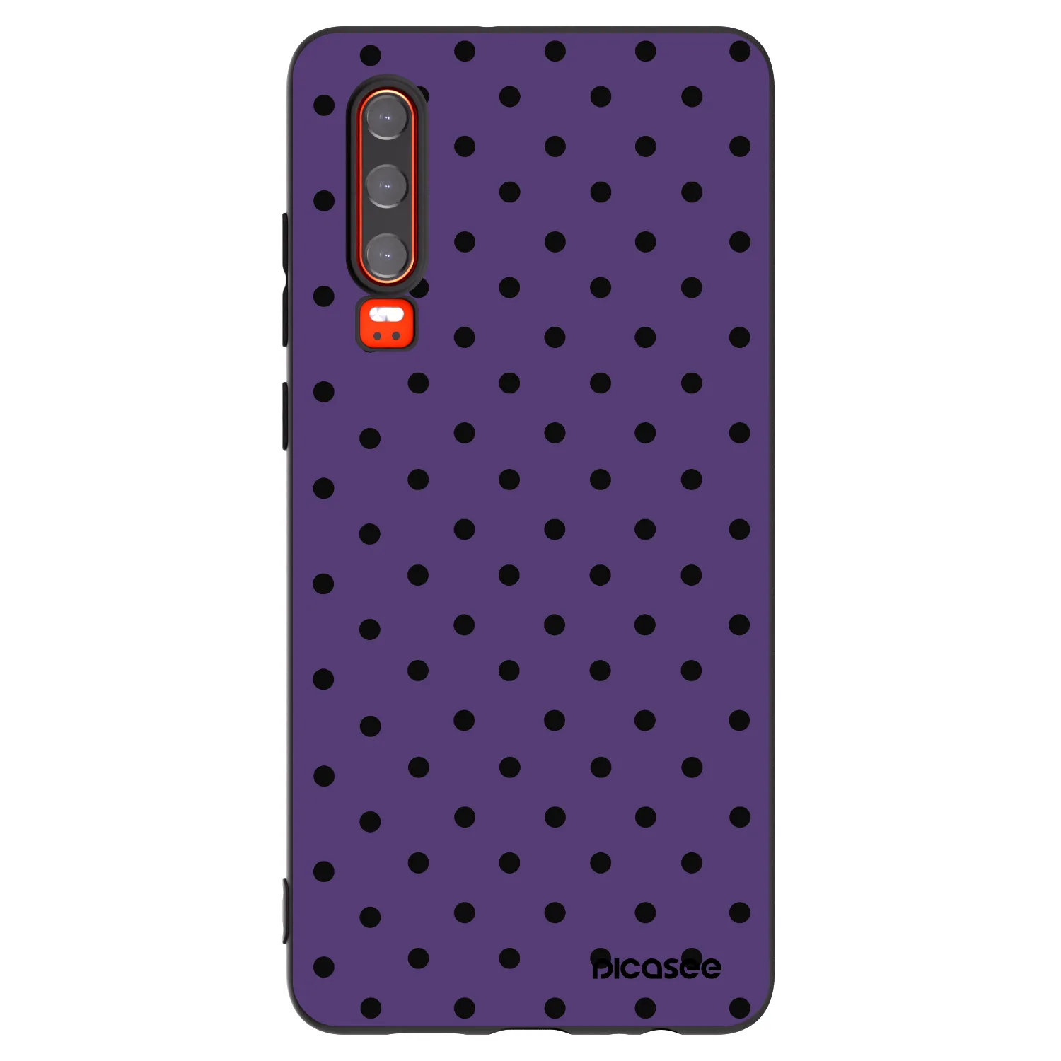Picasee husă neagră din silicon pentru Huawei P30 - Flickers 2