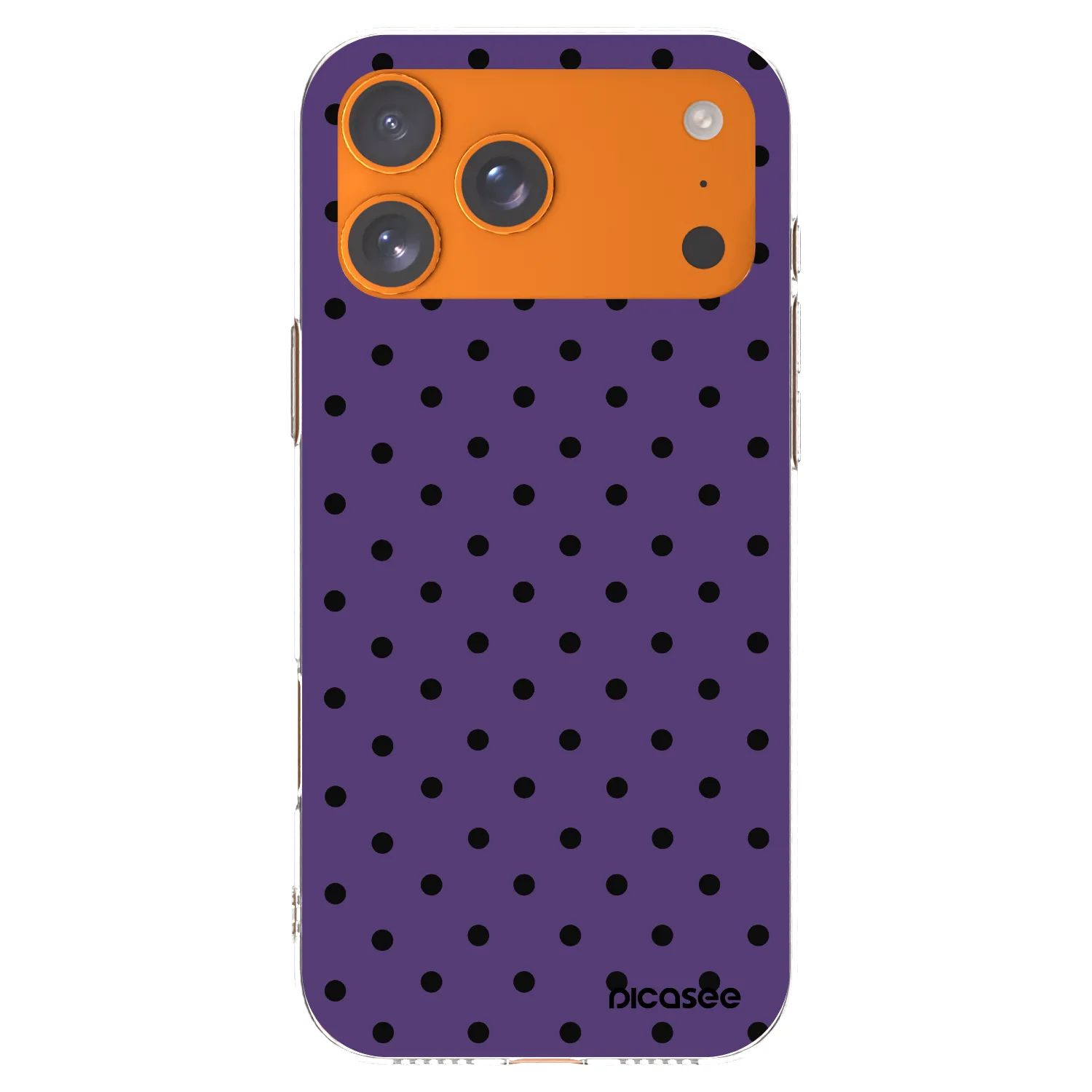 Picasee husă transparentă din silicon pentru Apple iPhone 17 Pro Max - Flickers 2
