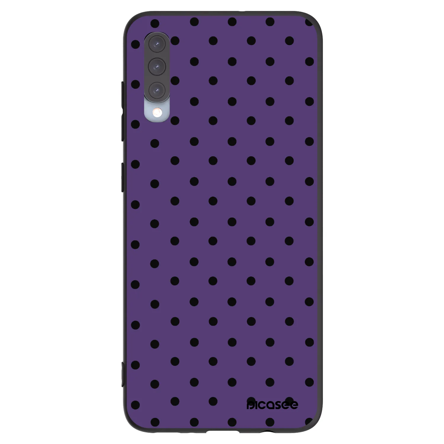 Picasee husă neagră din silicon pentru Samsung Galaxy A70 A705F - Flickers 2