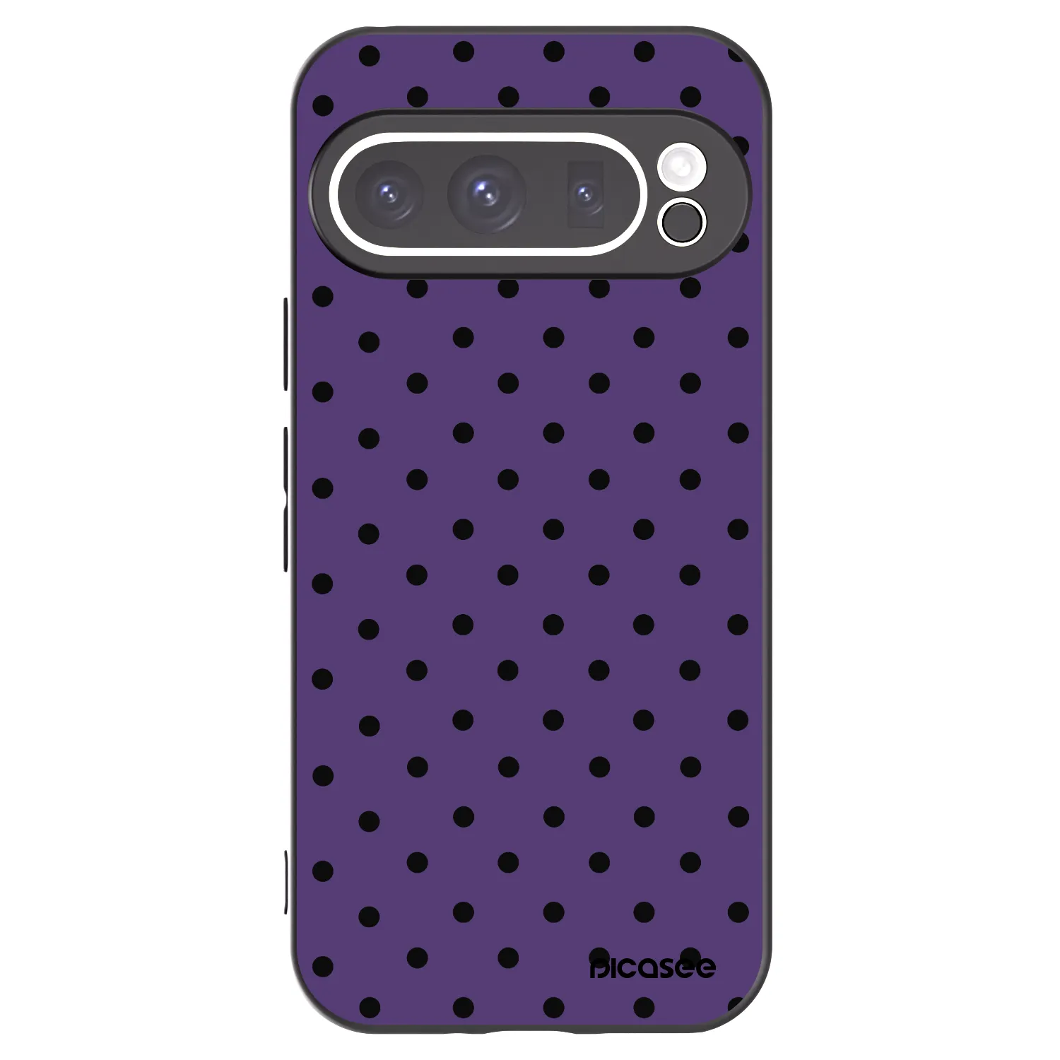 Picasee husă neagră din silicon pentru Google Pixel 9 Pro XL - Flickers 2