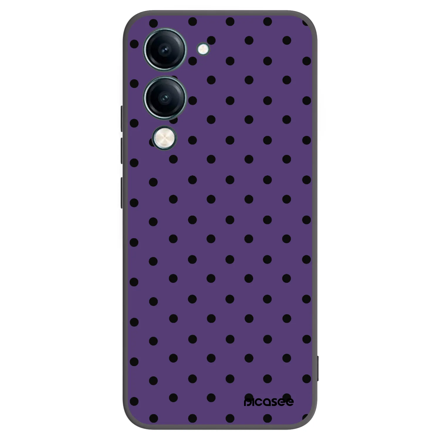 Picasee husă neagră din silicon pentru Vivo Y29s 5G - Flickers 2