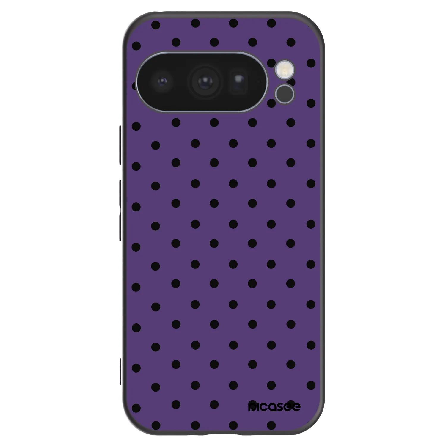Picasee husă neagră din silicon pentru Google Pixel 10 Pro - Flickers 2