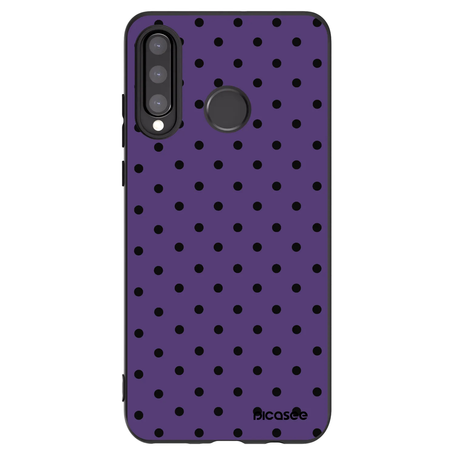 Picasee husă neagră din silicon pentru Huawei P30 Lite - Flickers 2