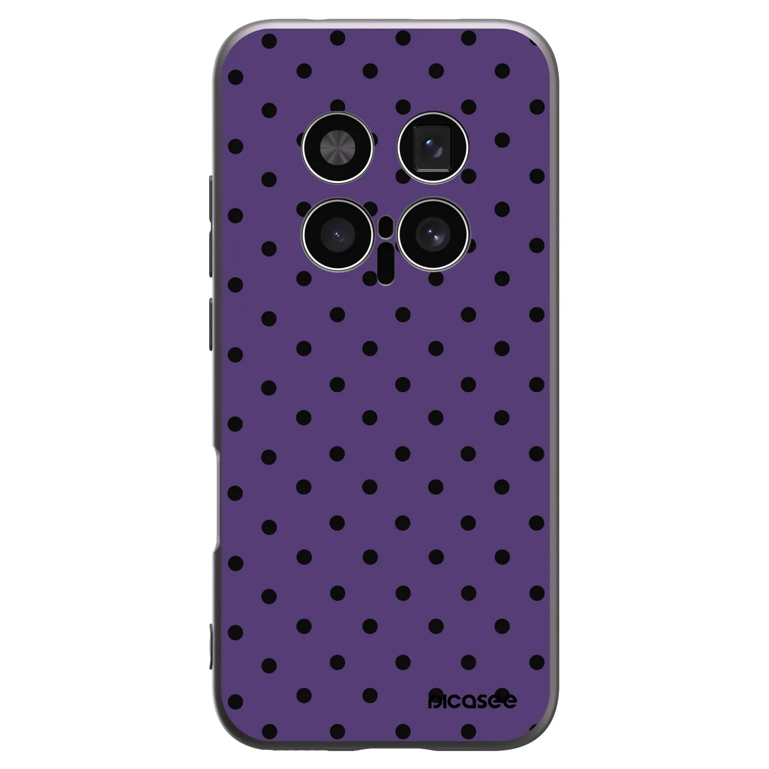 Picasee husă neagră din silicon pentru Honor Magic8 Pro 5G - Flickers 2