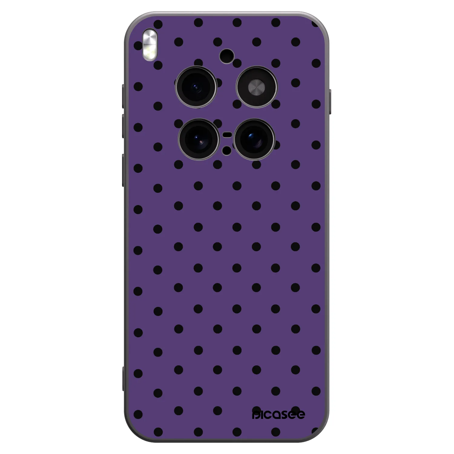 Picasee husă neagră din silicon pentru Vivo X300 Pro - Flickers 2