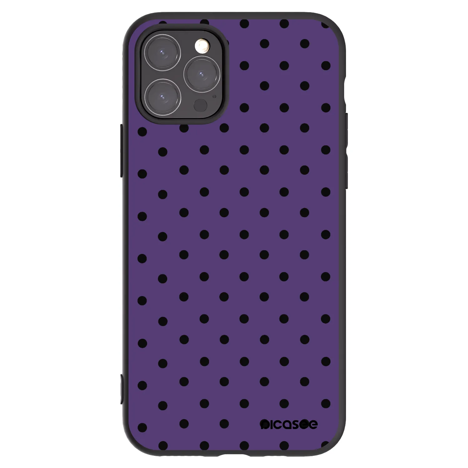 Picasee husă neagră din silicon pentru Apple iPhone 11 Pro - Flickers 2