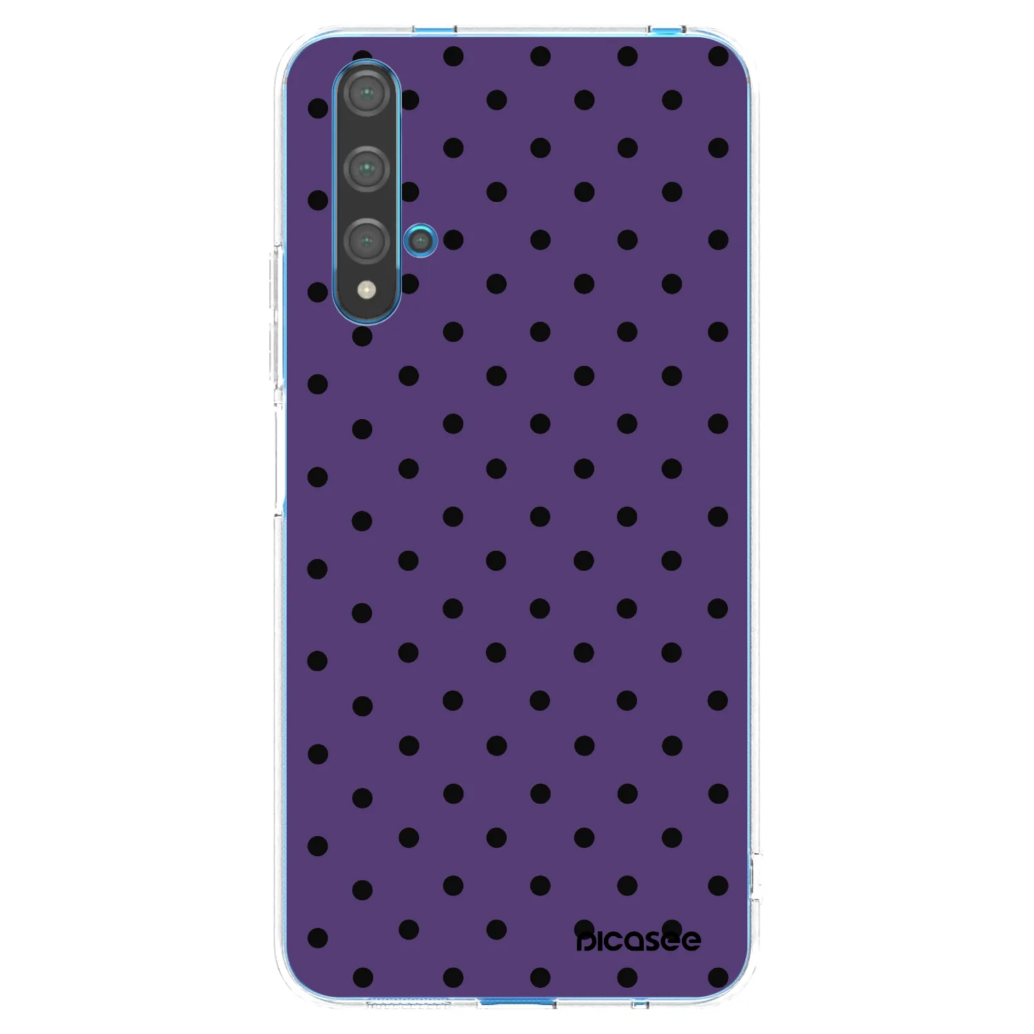 Picasee husă transparentă din silicon pentru Huawei Nova 5T - Flickers 2