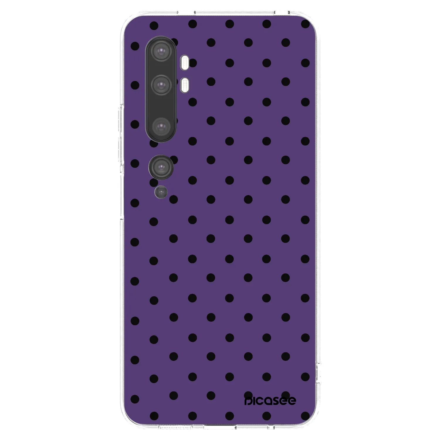 Picasee husă transparentă din silicon pentru Xiaomi Mi Note 10 (Pro) - Flickers 2
