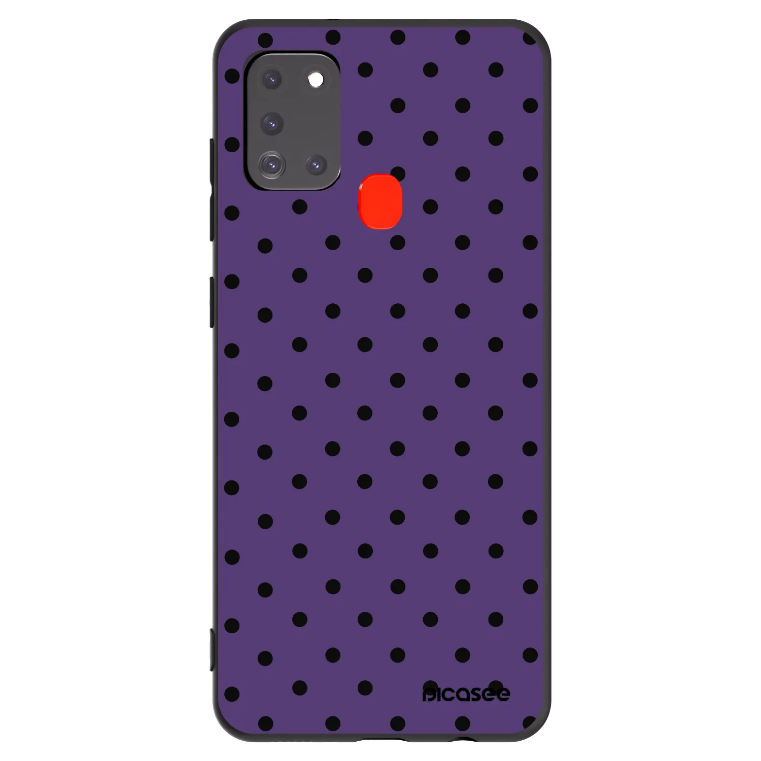 Picasee husă neagră din silicon pentru Samsung Galaxy A21s - Flickers 2