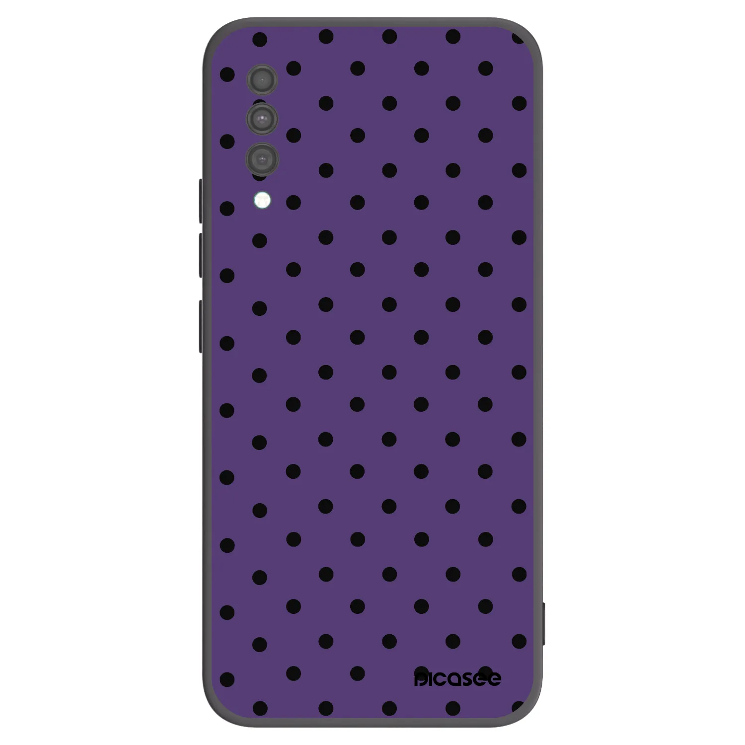 Picasee husă neagră din silicon pentru Samsung Galaxy A30s A307F - Flickers 2