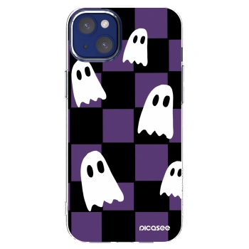 Picasee husă transparentă din silicon pentru Apple iPhone 14 Plus - Ghosts