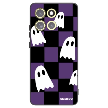 Picasee husă neagră din silicon pentru Motorola Moto G86 Power 5G - Ghosts