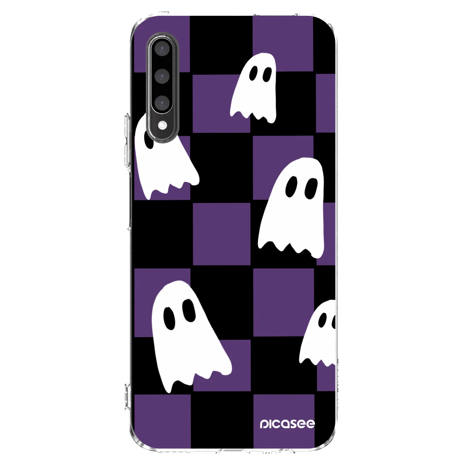 Picasee husă transparentă din silicon pentru Honor 9X Pro - Ghosts