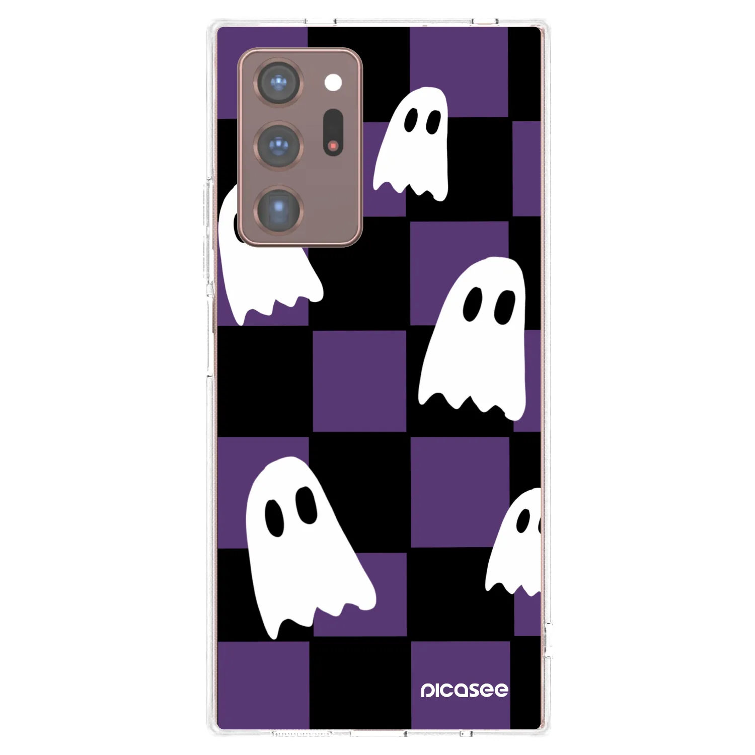 Picasee husă transparentă din silicon pentru Samsung Galaxy Note 20 Ultra - Ghosts