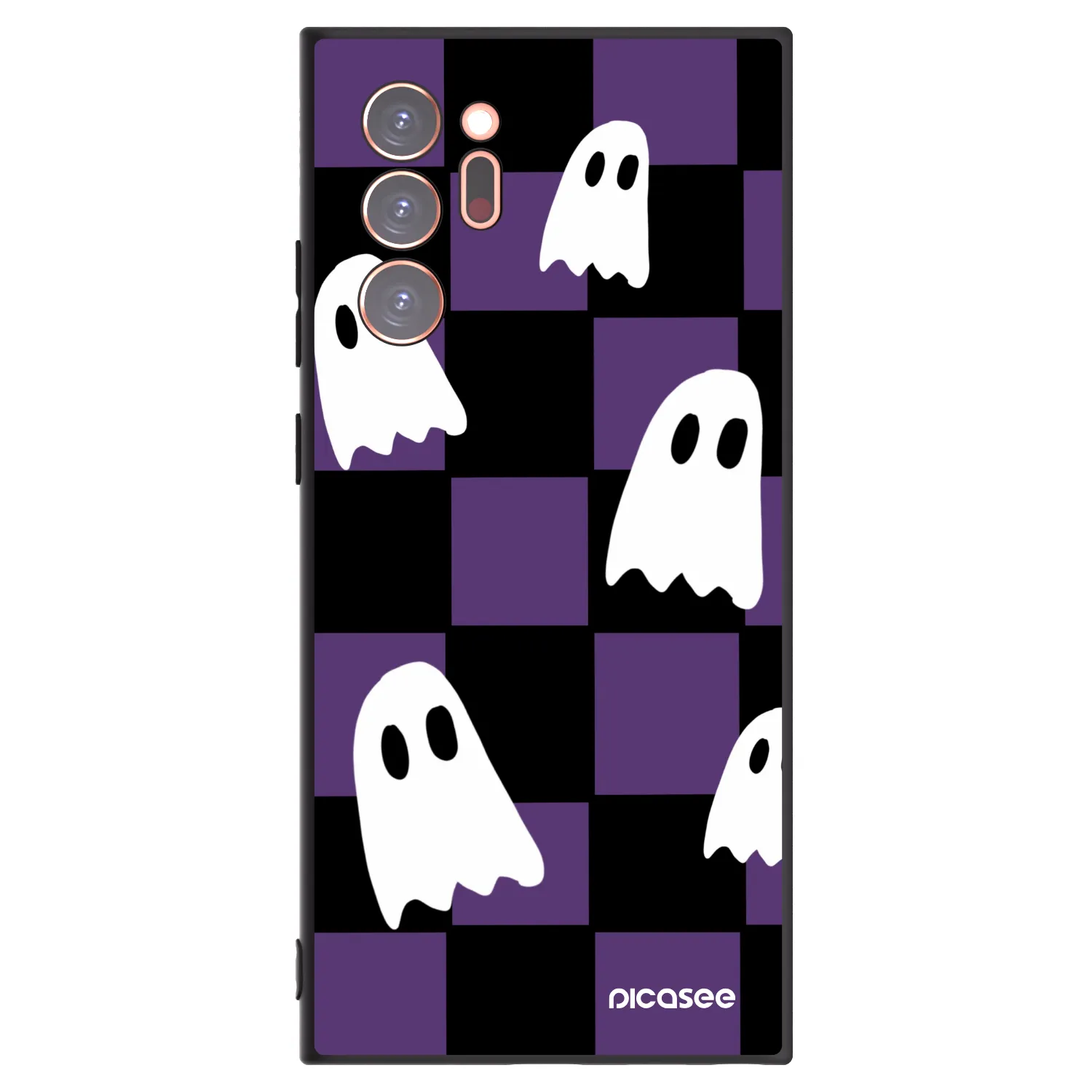 Picasee husă neagră din silicon pentru Samsung Galaxy Note 20 Ultra - Ghosts
