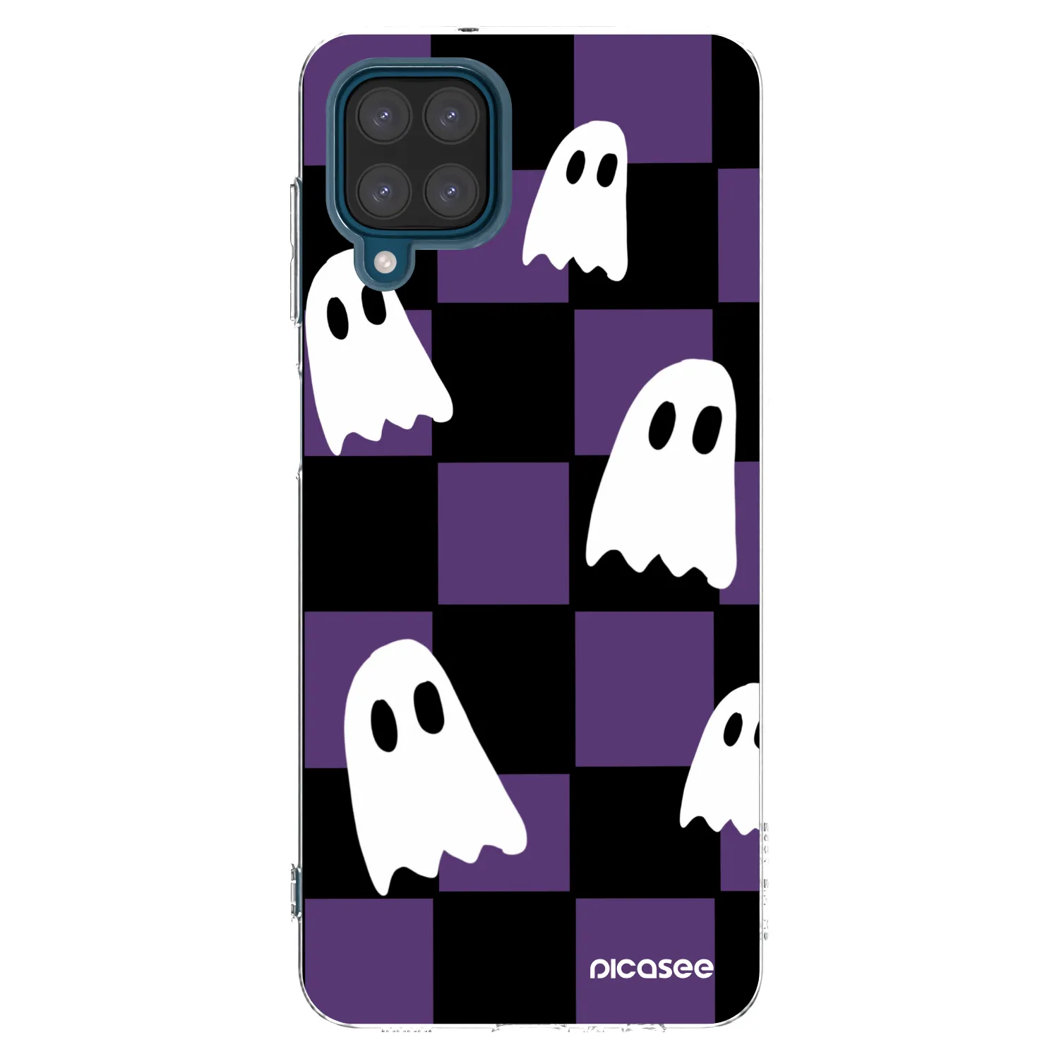 Picasee husă transparentă din silicon pentru Samsung Galaxy A12 A125F - Ghosts