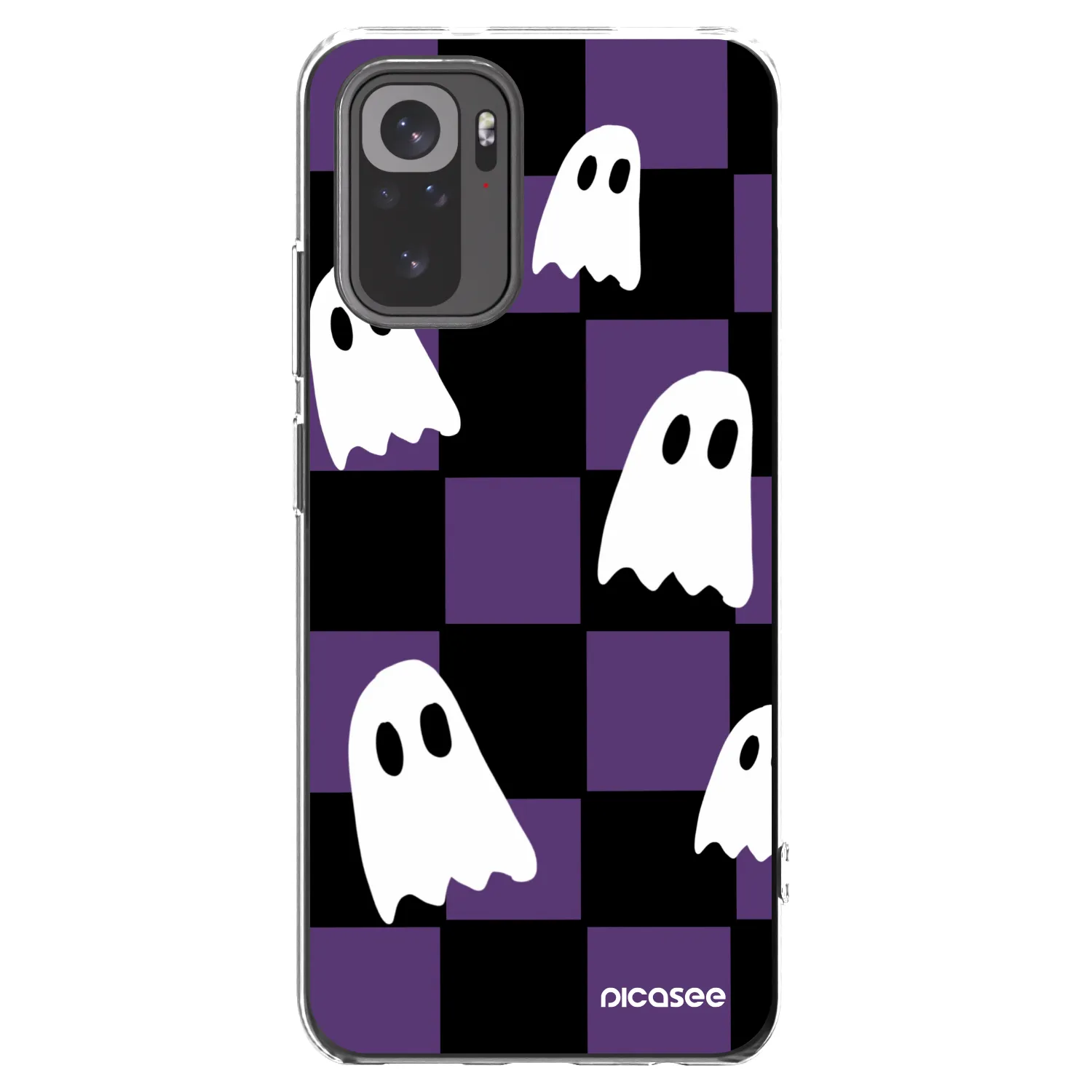 Picasee husă transparentă din silicon pentru Xiaomi Redmi Note 10 - Ghosts