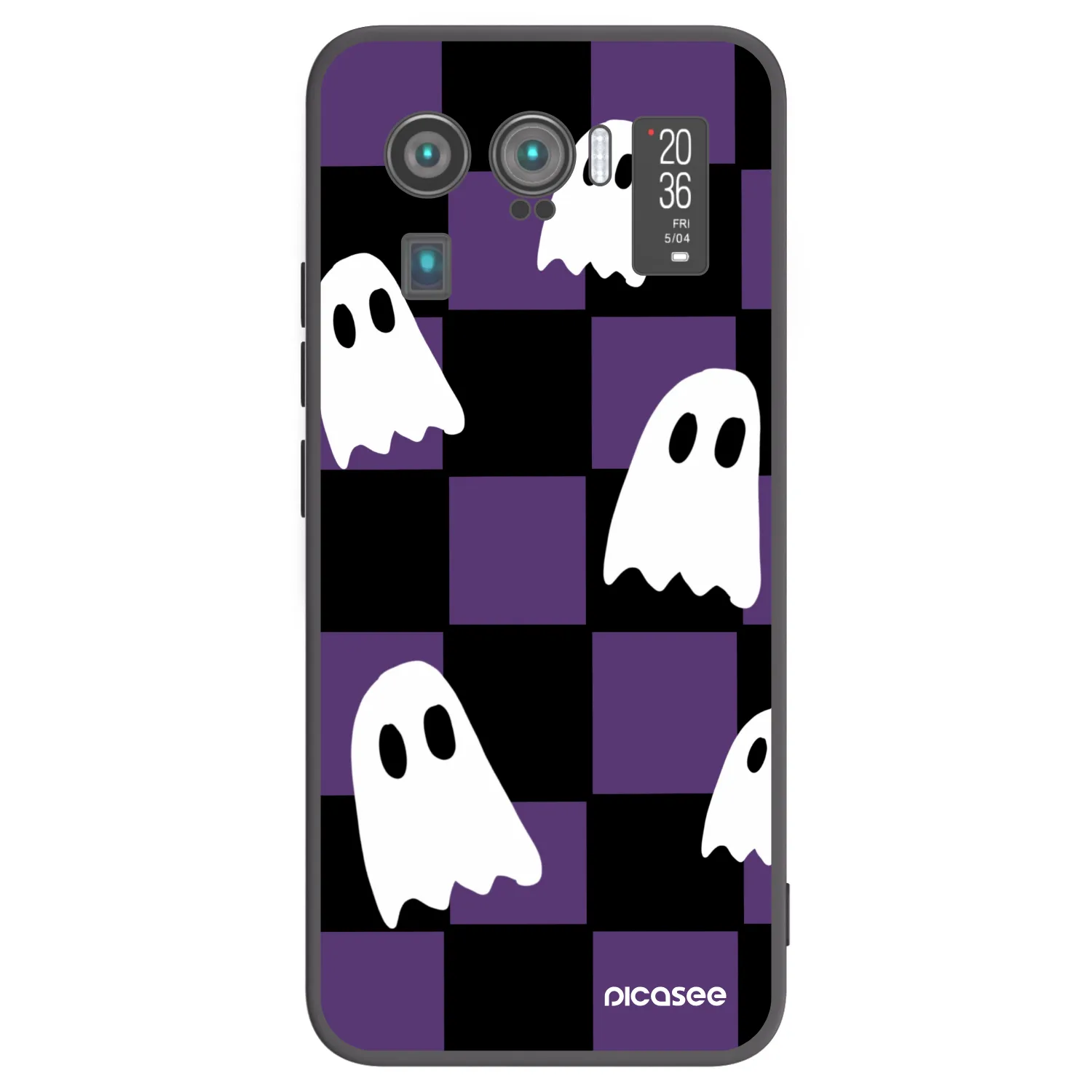 Picasee husă neagră din silicon pentru Xiaomi Mi 11 Ultra - Ghosts