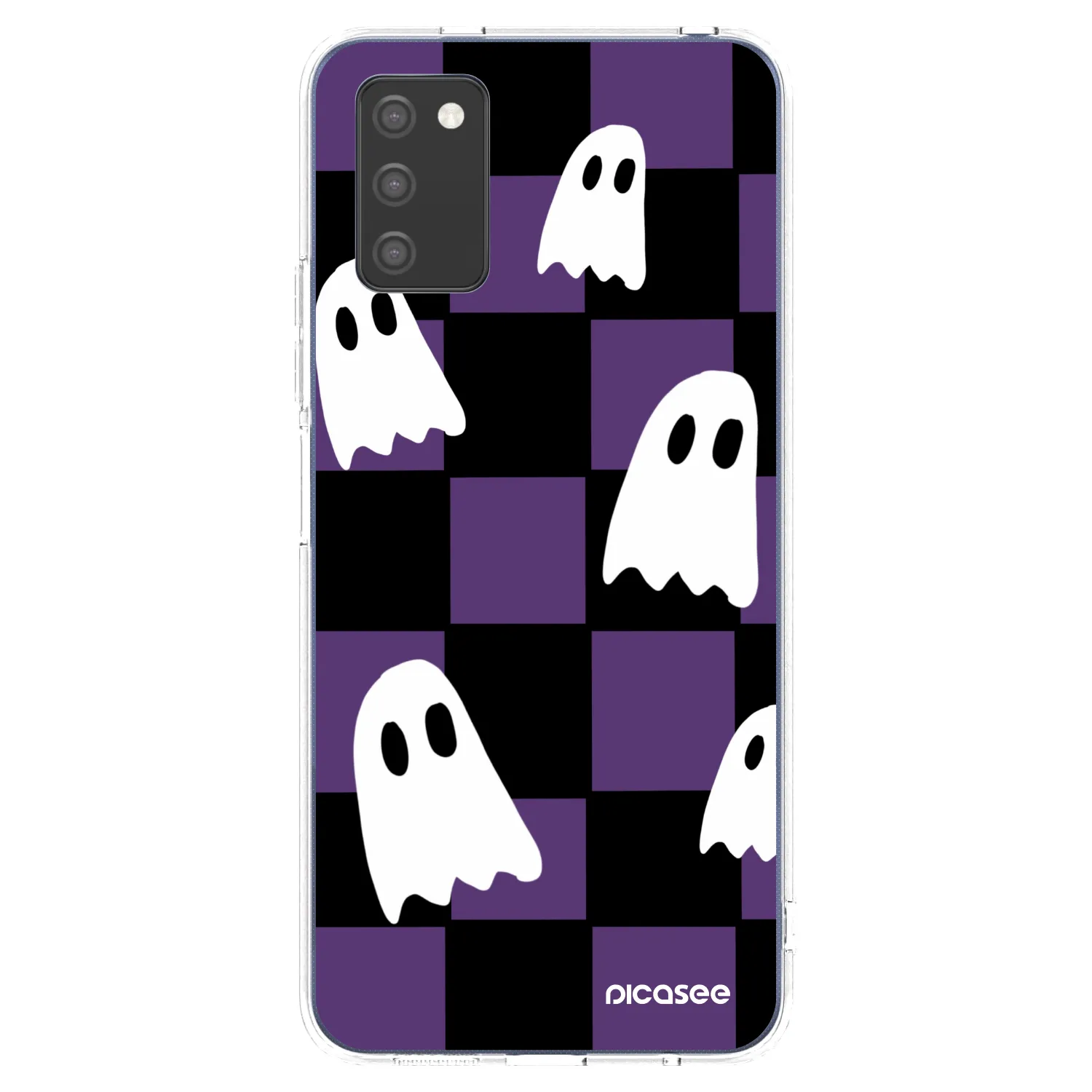 Picasee husă transparentă din silicon pentru Samsung Galaxy A02s A025G - Ghosts