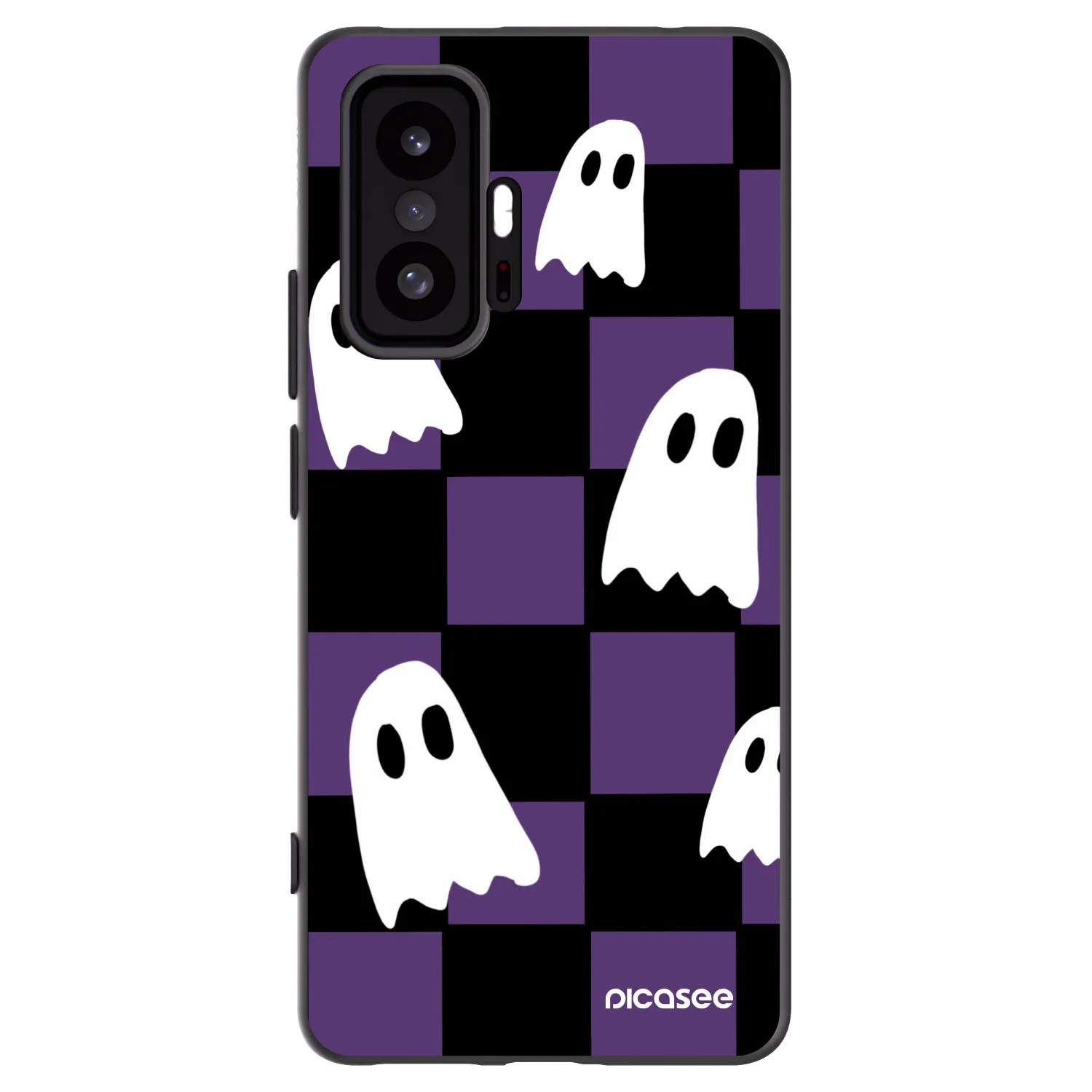 Picasee husă neagră din silicon pentru Xiaomi 11T - Ghosts