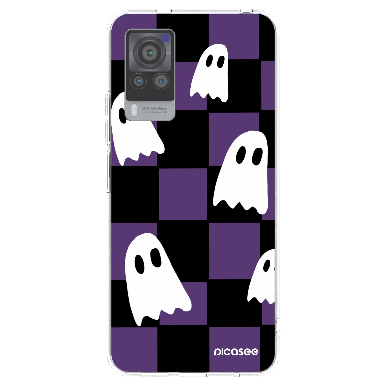 Picasee husă transparentă din silicon pentru Vivo X60 Pro 5G - Ghosts