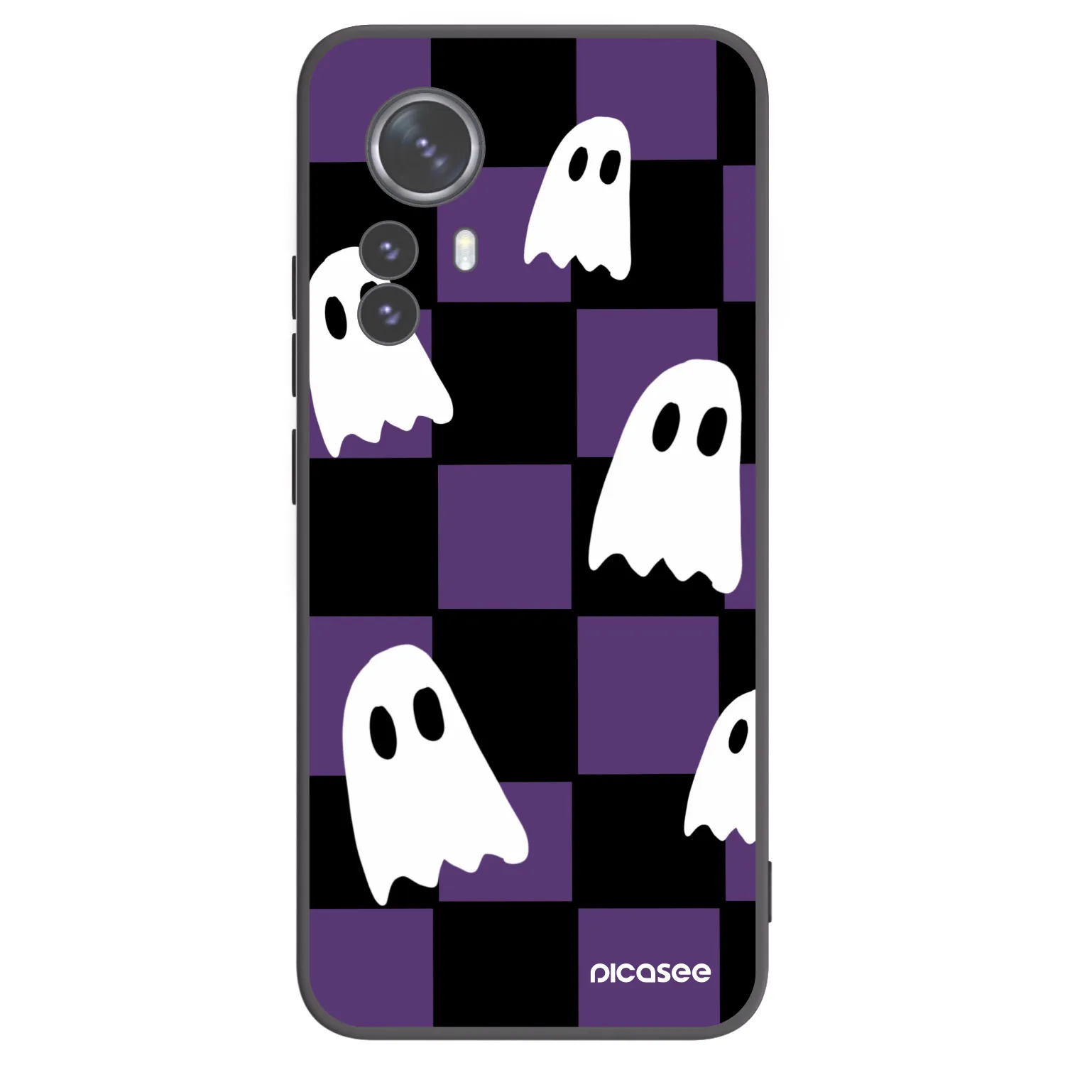 Picasee husă neagră din silicon pentru Xiaomi 12 Pro - Ghosts