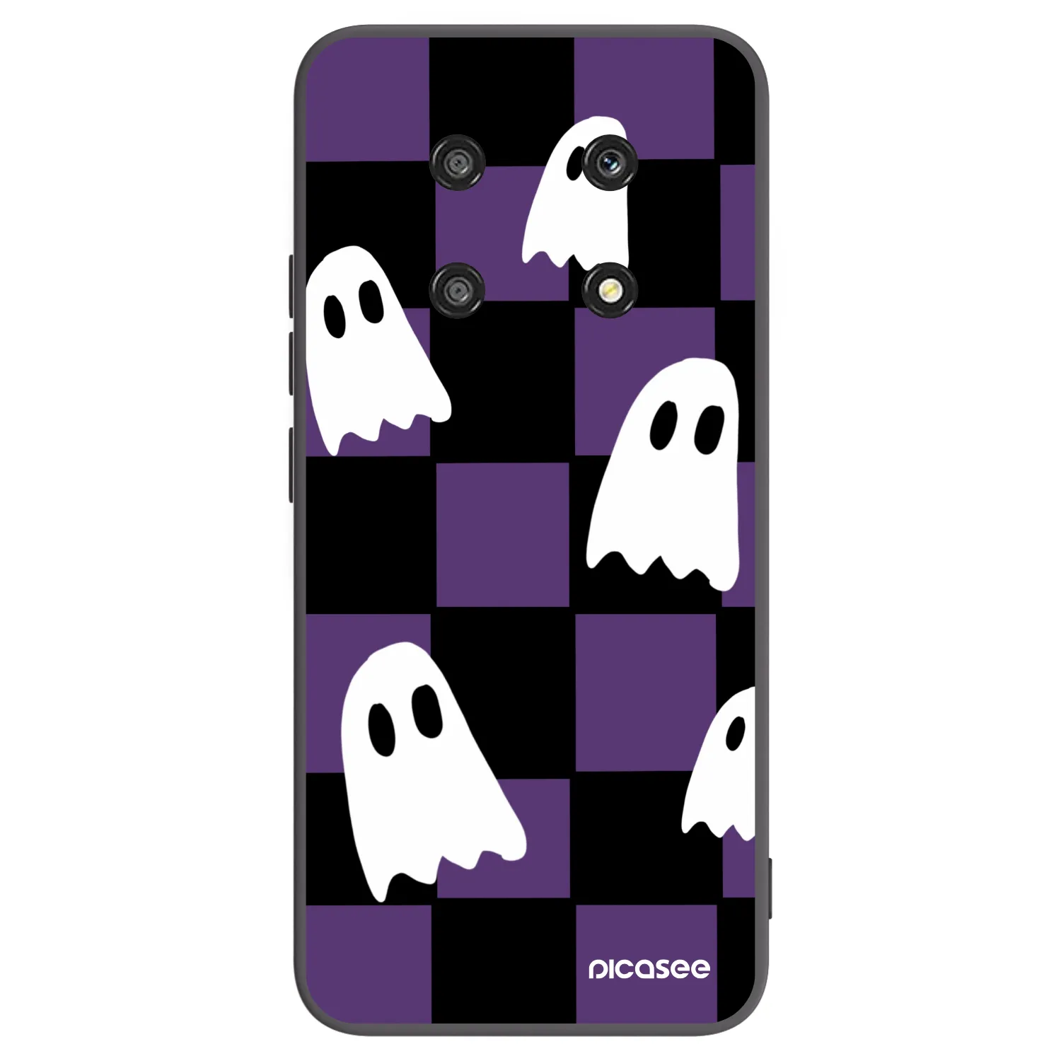 Picasee husă neagră din silicon pentru Honor Magic4 Lite 5G - Ghosts