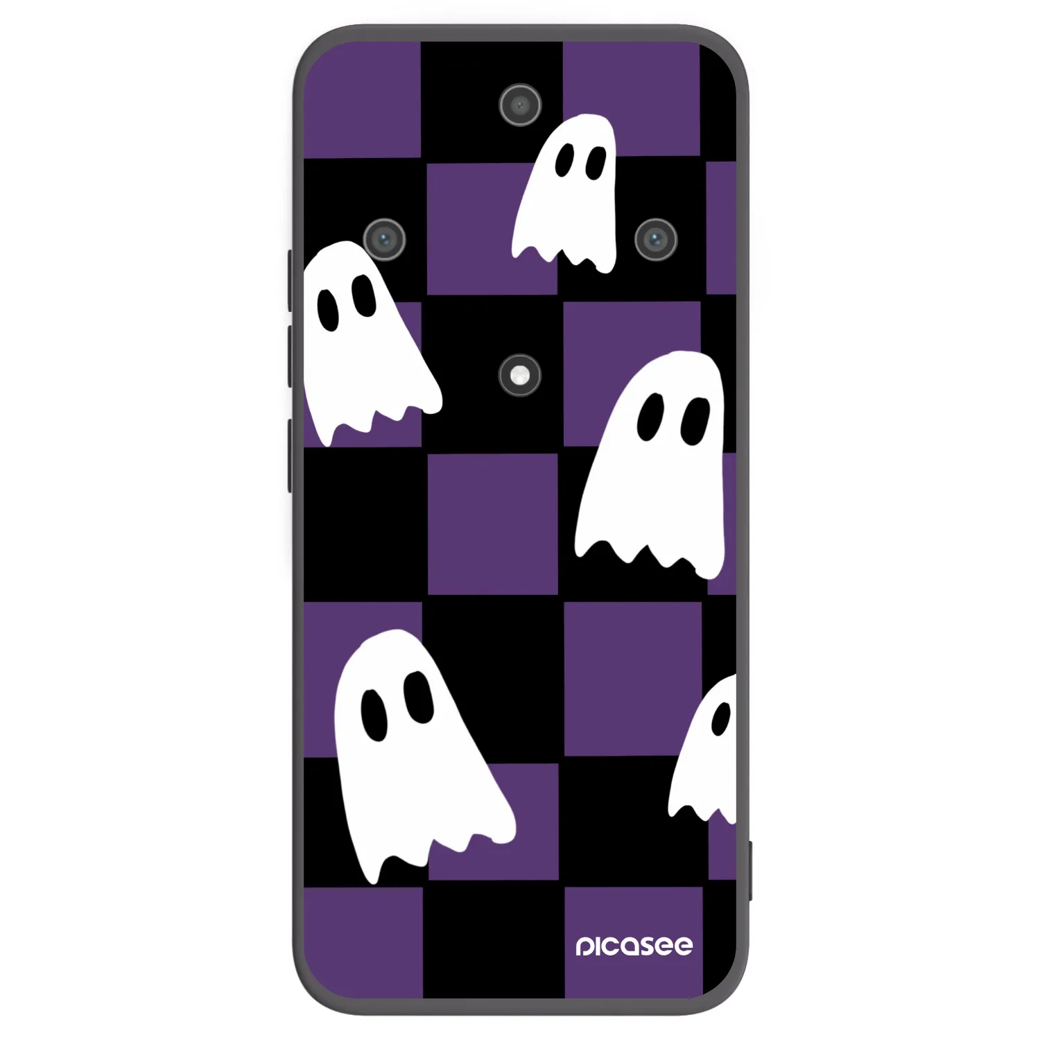 Picasee husă neagră din silicon pentru Honor Magic5 Lite 5G - Ghosts
