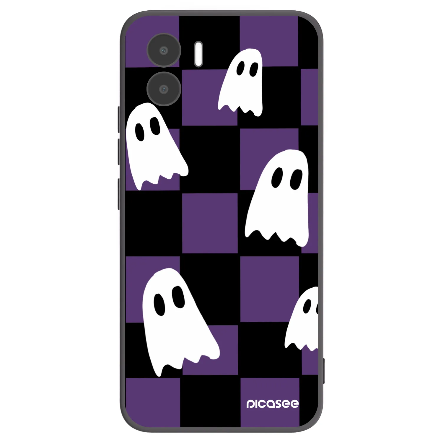 Picasee husă neagră din silicon pentru Xiaomi Redmi A2 - Ghosts