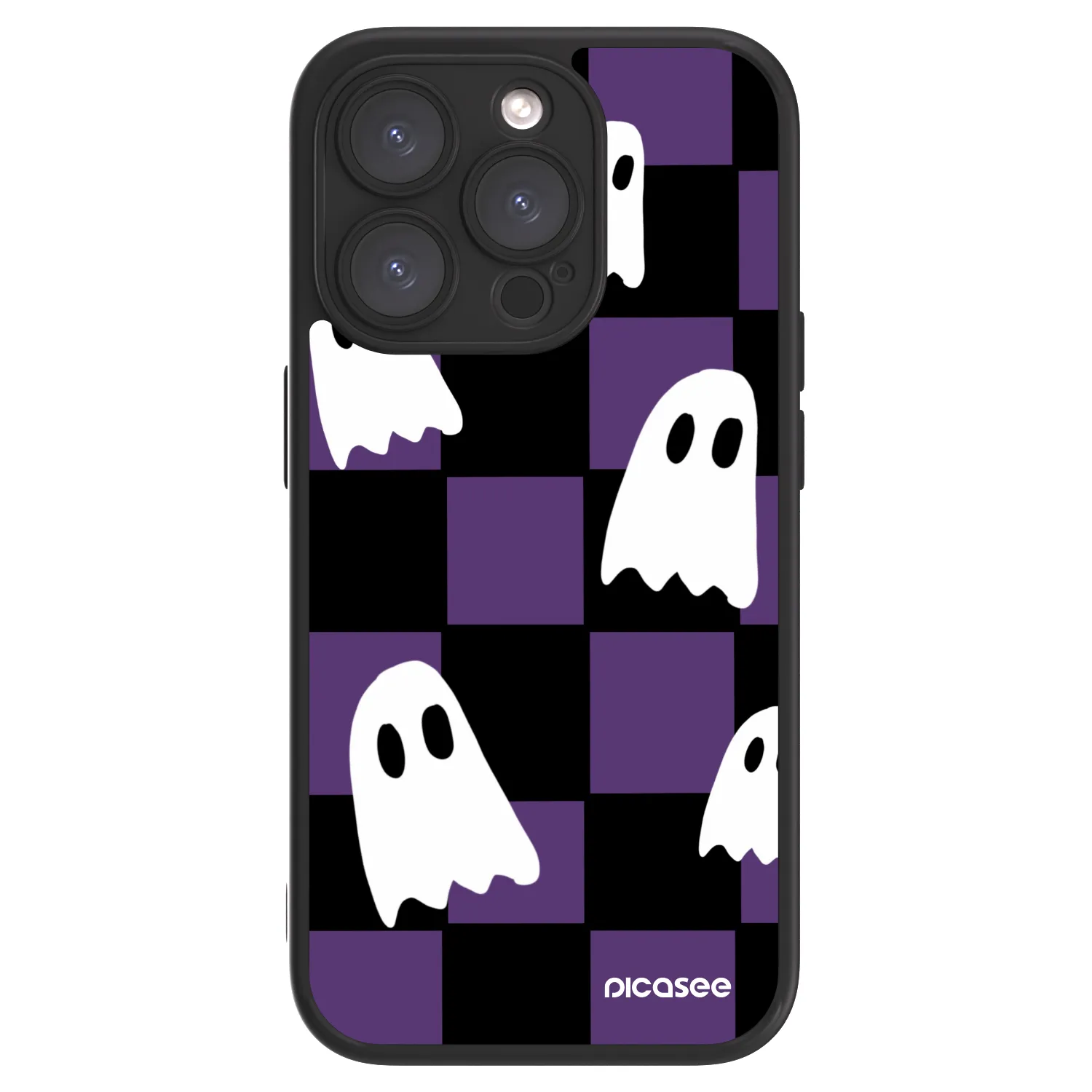 Picasee ULTIMATE CASE MagSafe pentru Apple iPhone 15 Pro - Ghosts