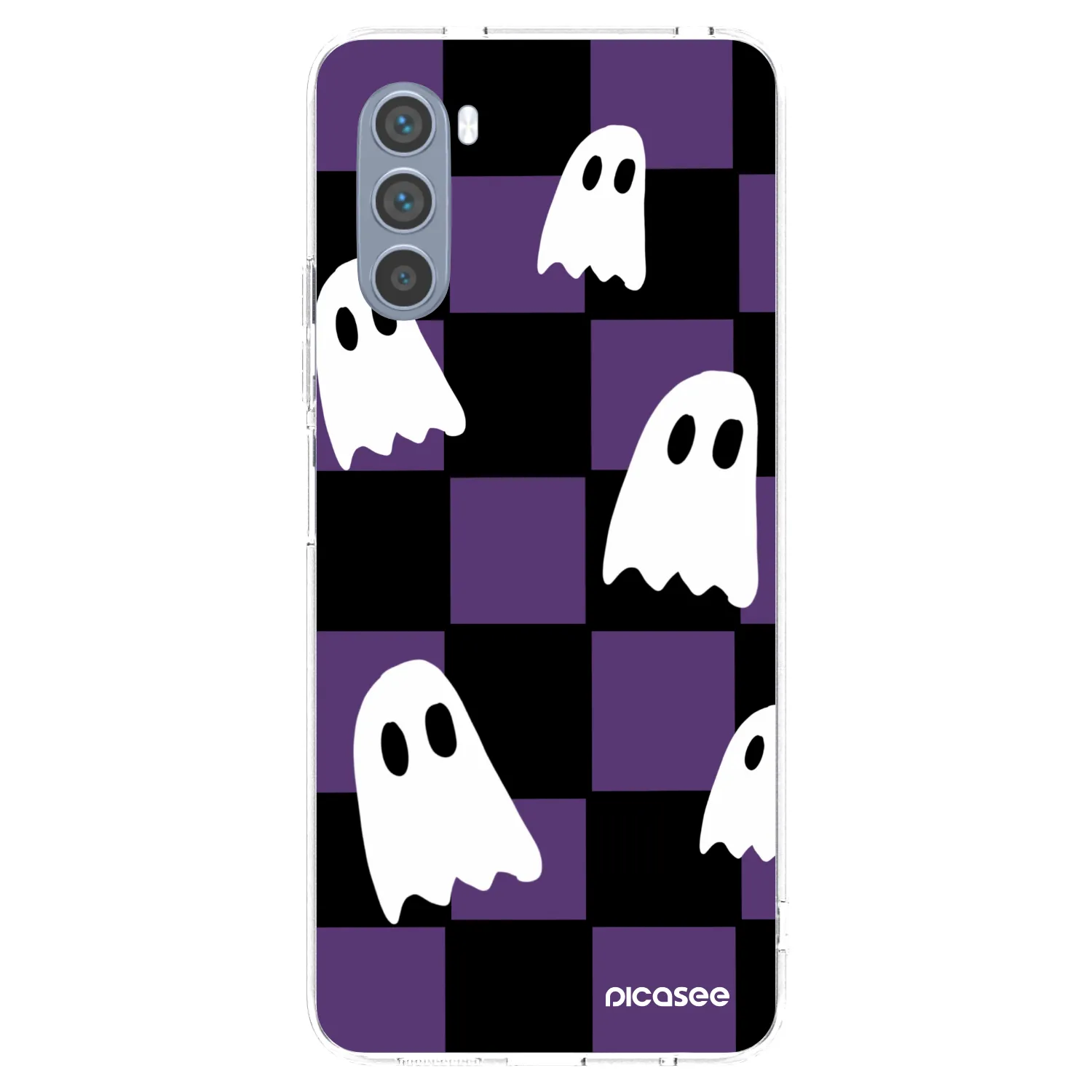 Picasee husă transparentă din silicon pentru Motorola Moto G62 - Ghosts