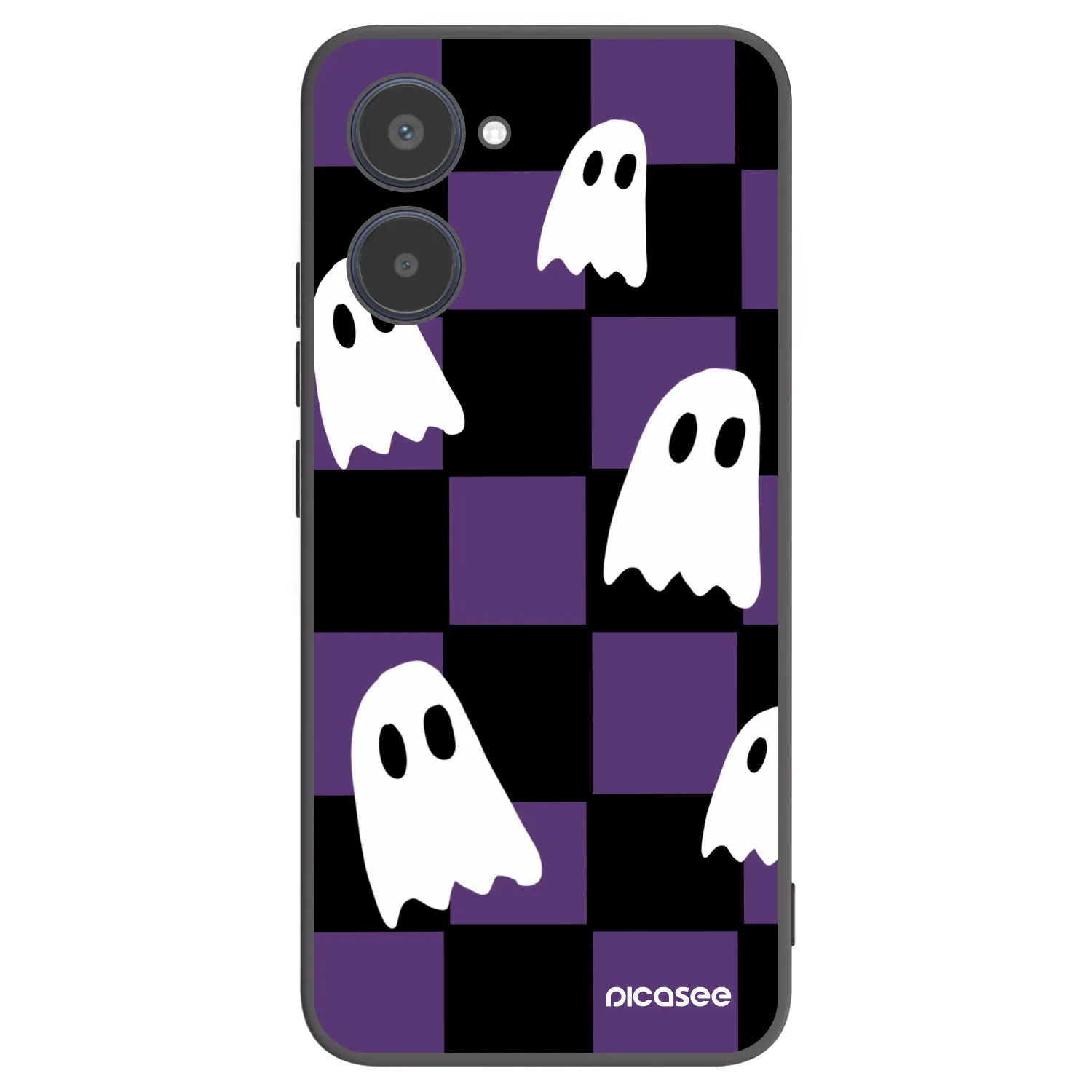 Picasee husă neagră din silicon pentru Realme 10 4G - Ghosts