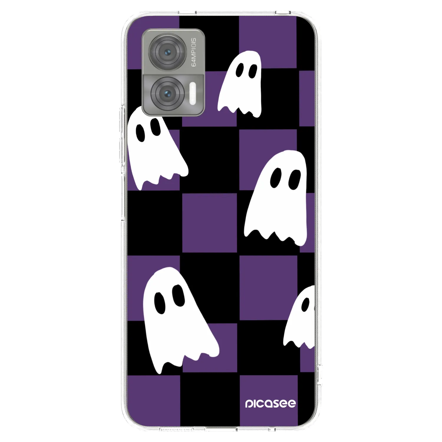 Picasee husă transparentă din silicon pentru Motorola Edge 30 Neo - Ghosts