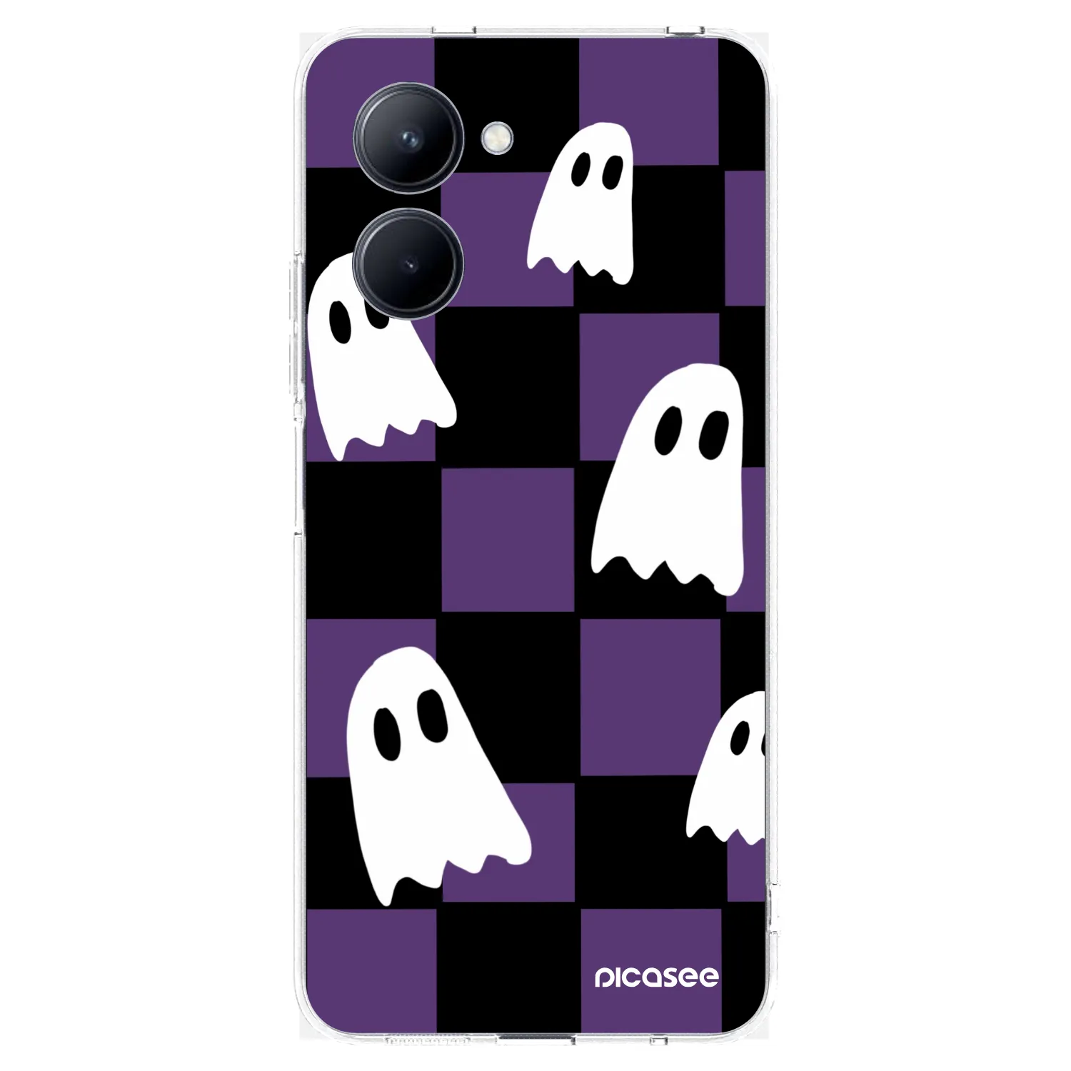 Picasee husă transparentă din silicon pentru Realme C33 (2023) - Ghosts