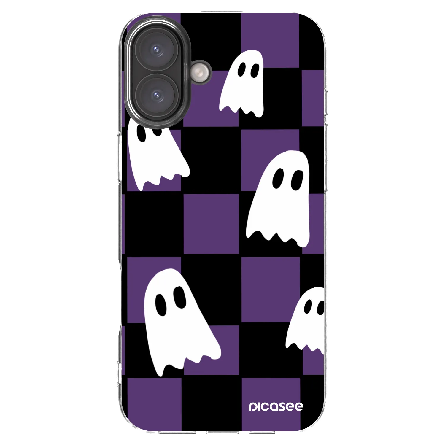 Picasee husă transparentă din silicon pentru Apple iPhone 16 Plus - Ghosts