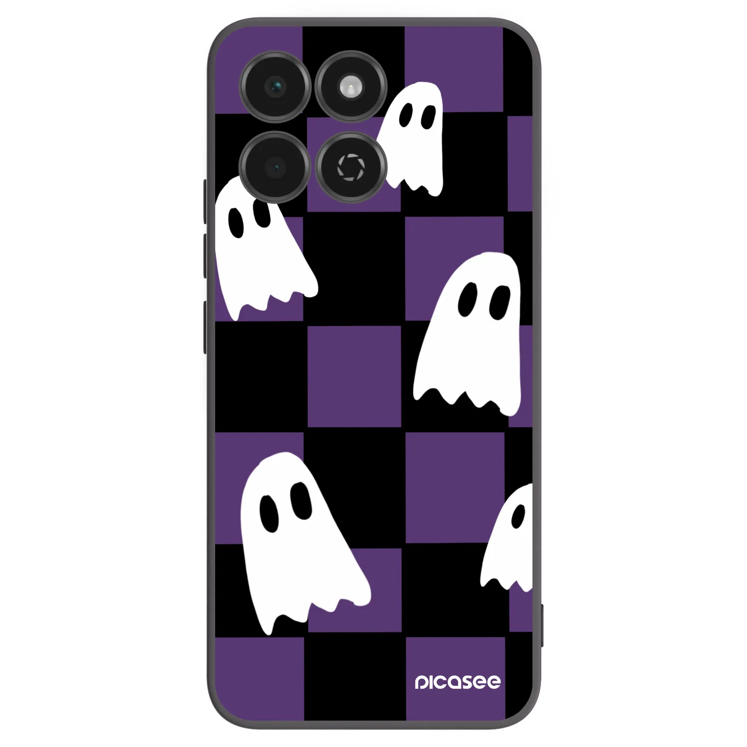Picasee husă neagră din silicon pentru Honor 200 Smart 5G - Ghosts