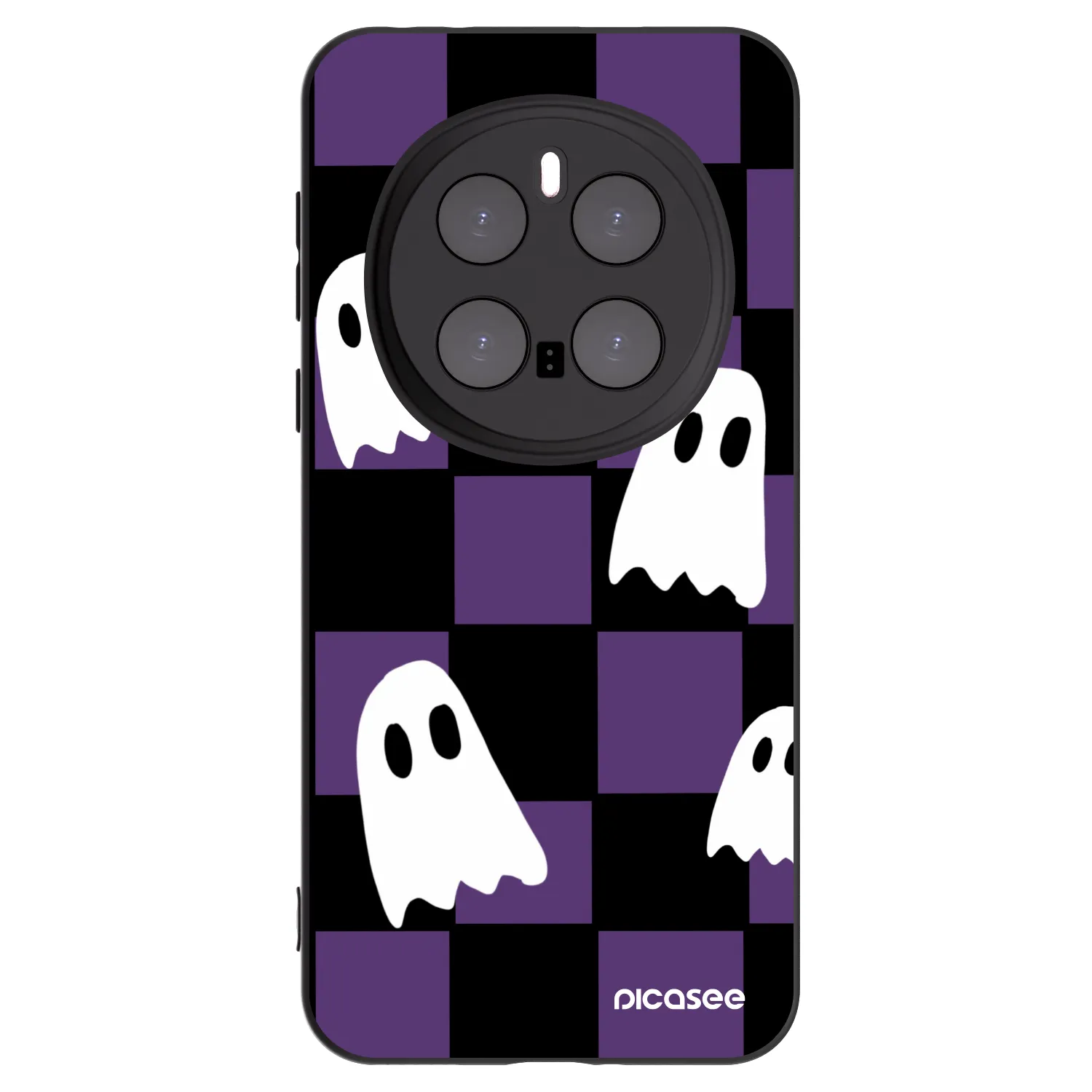 Picasee husă neagră din silicon pentru Honor Magic7 Pro 5G - Ghosts