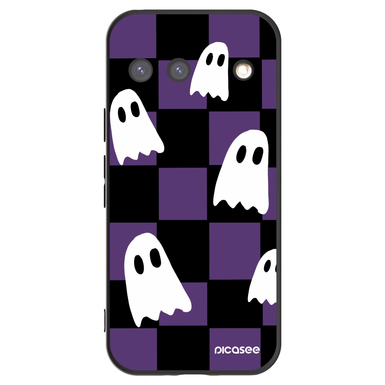 Picasee husă neagră din silicon pentru Google Pixel 9 - Ghosts