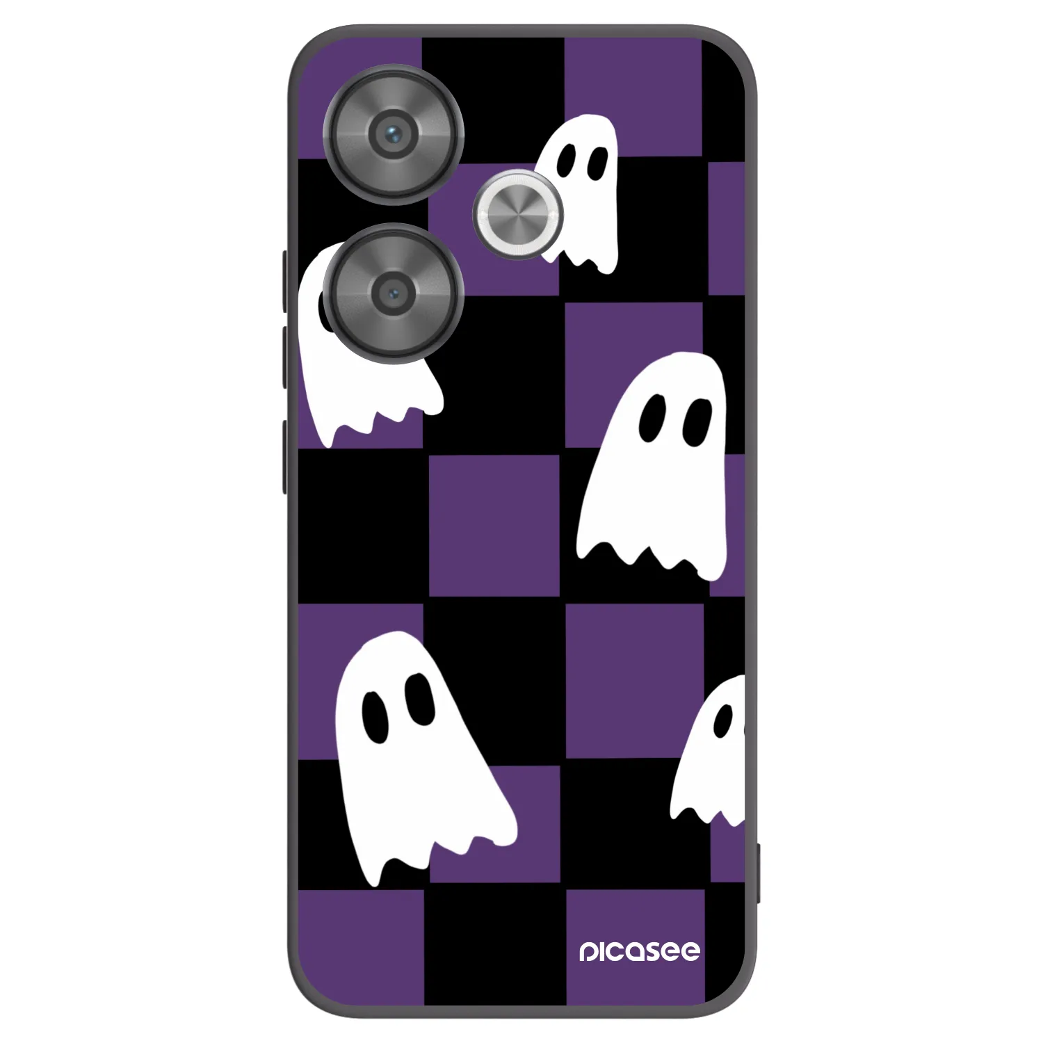 Picasee husă neagră din silicon pentru Xiaomi Poco F6 - Ghosts